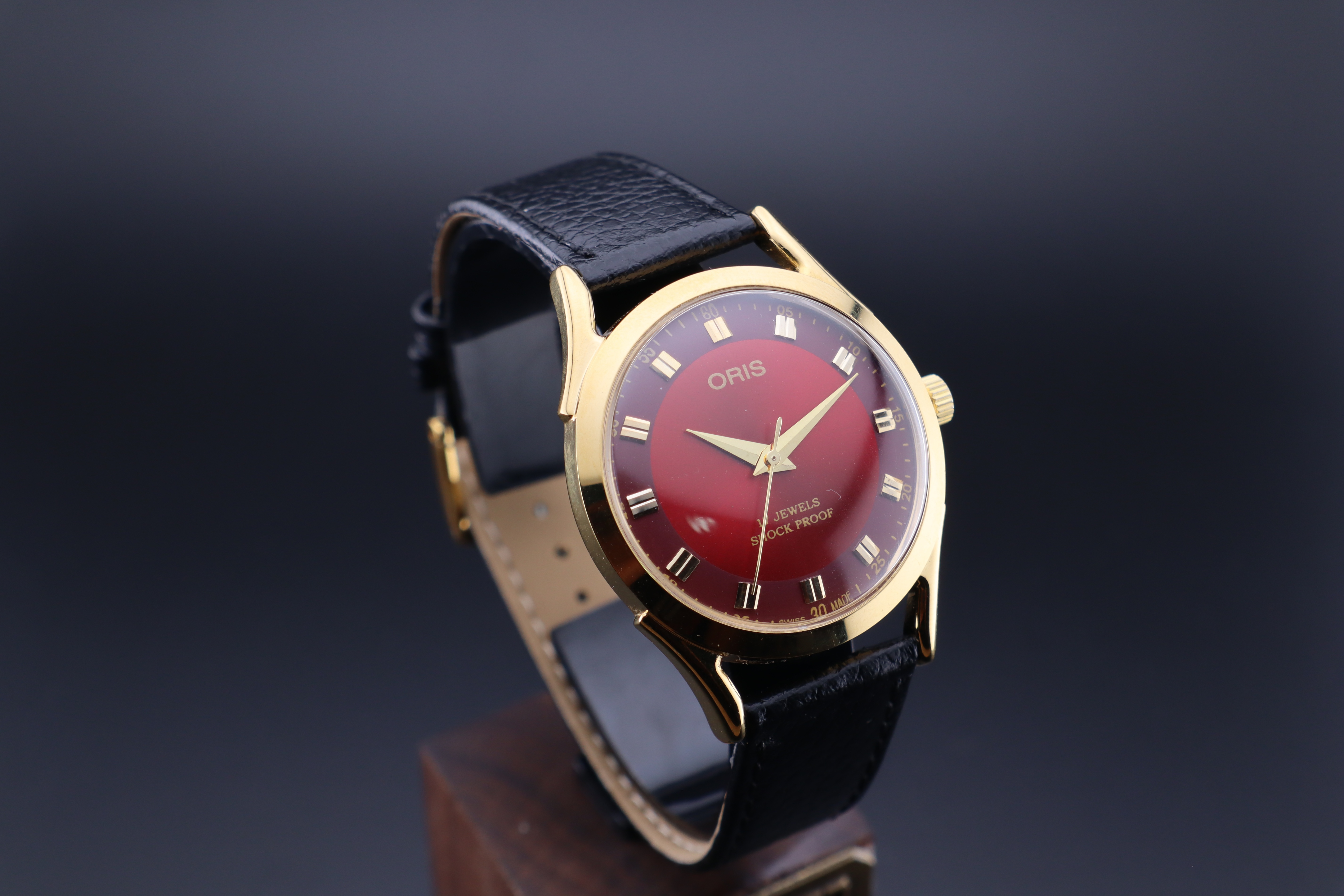 Vintage Oris Swiss ST-96 Hand Wind Mechanical Men's Watch