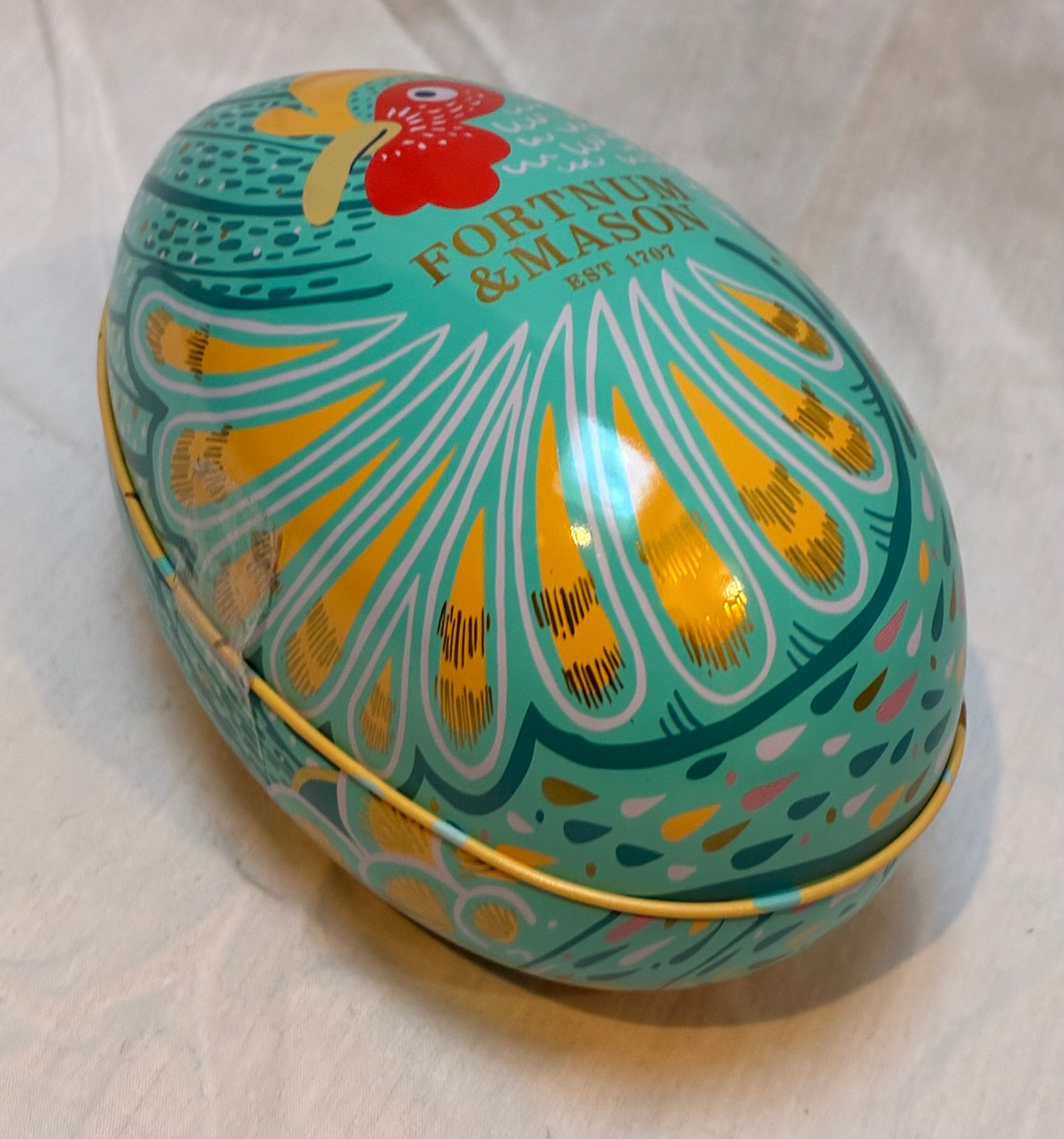 Fortnum and Mason Empty Egg Shaped Tin - photo 4