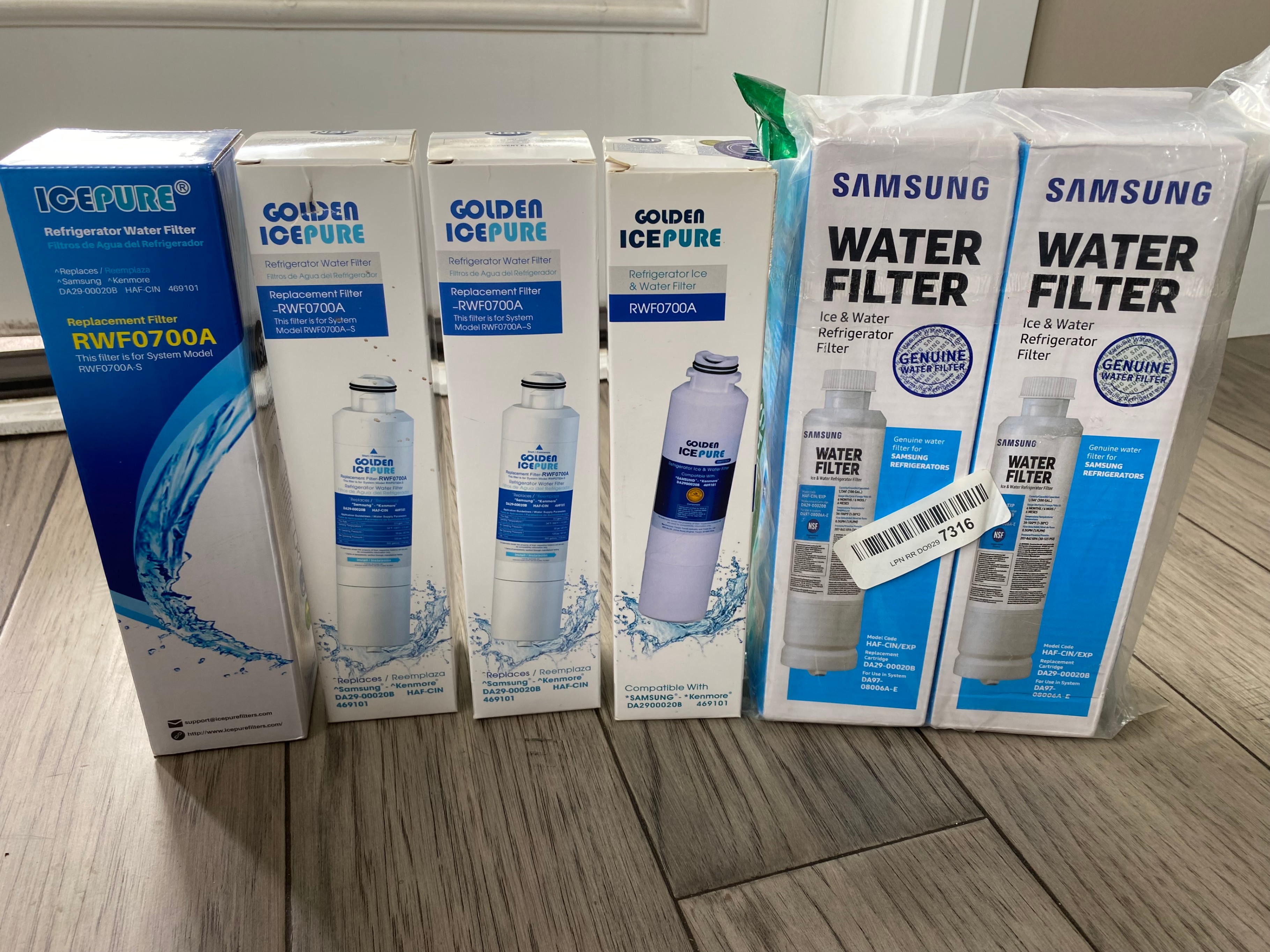 Samsung Water Filters ($20) – IcePure Water Filters ($10) – New - photo 2
