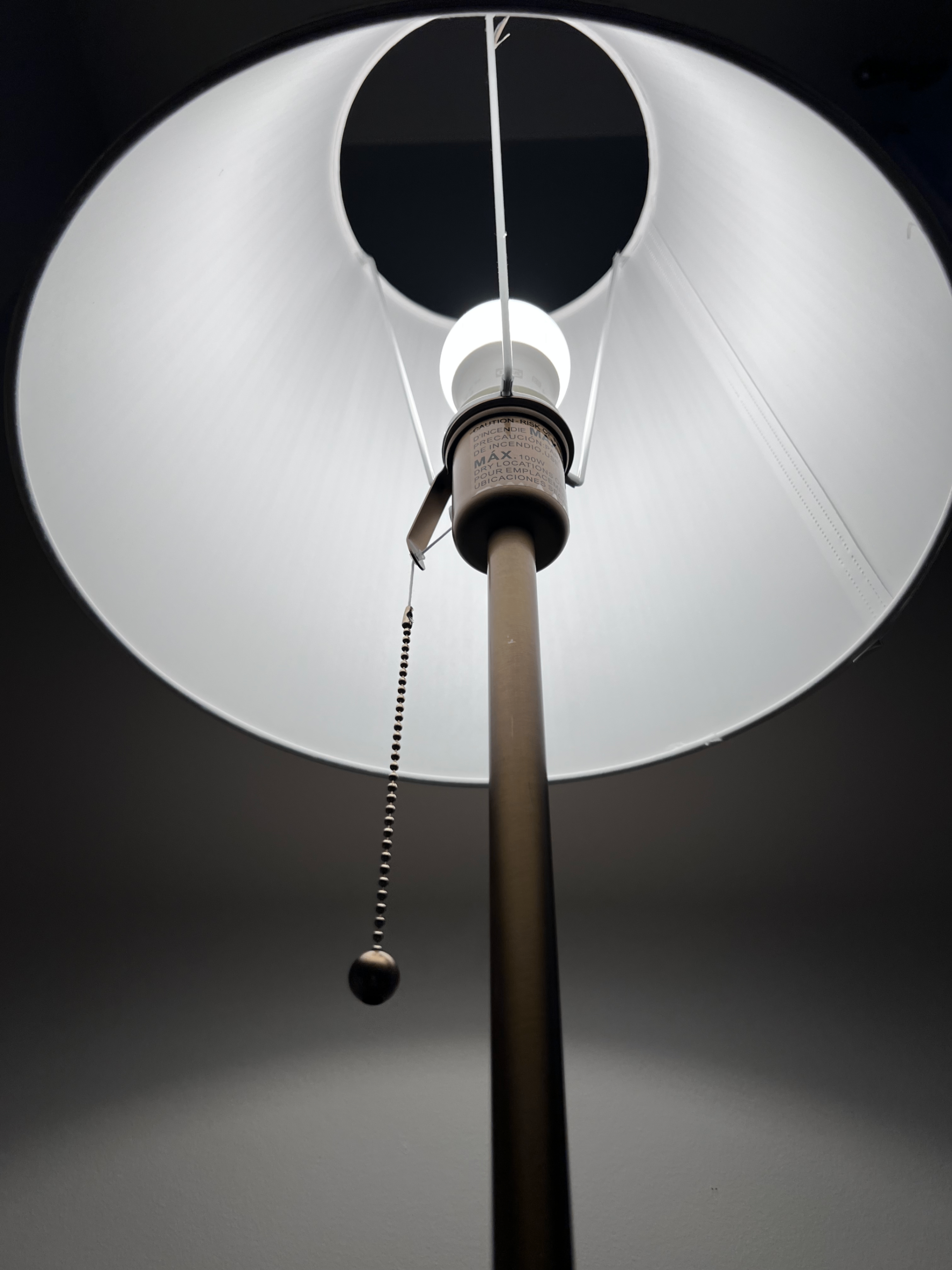 IKEA ÅRSTID Floor lamp, brass/white - photo 3