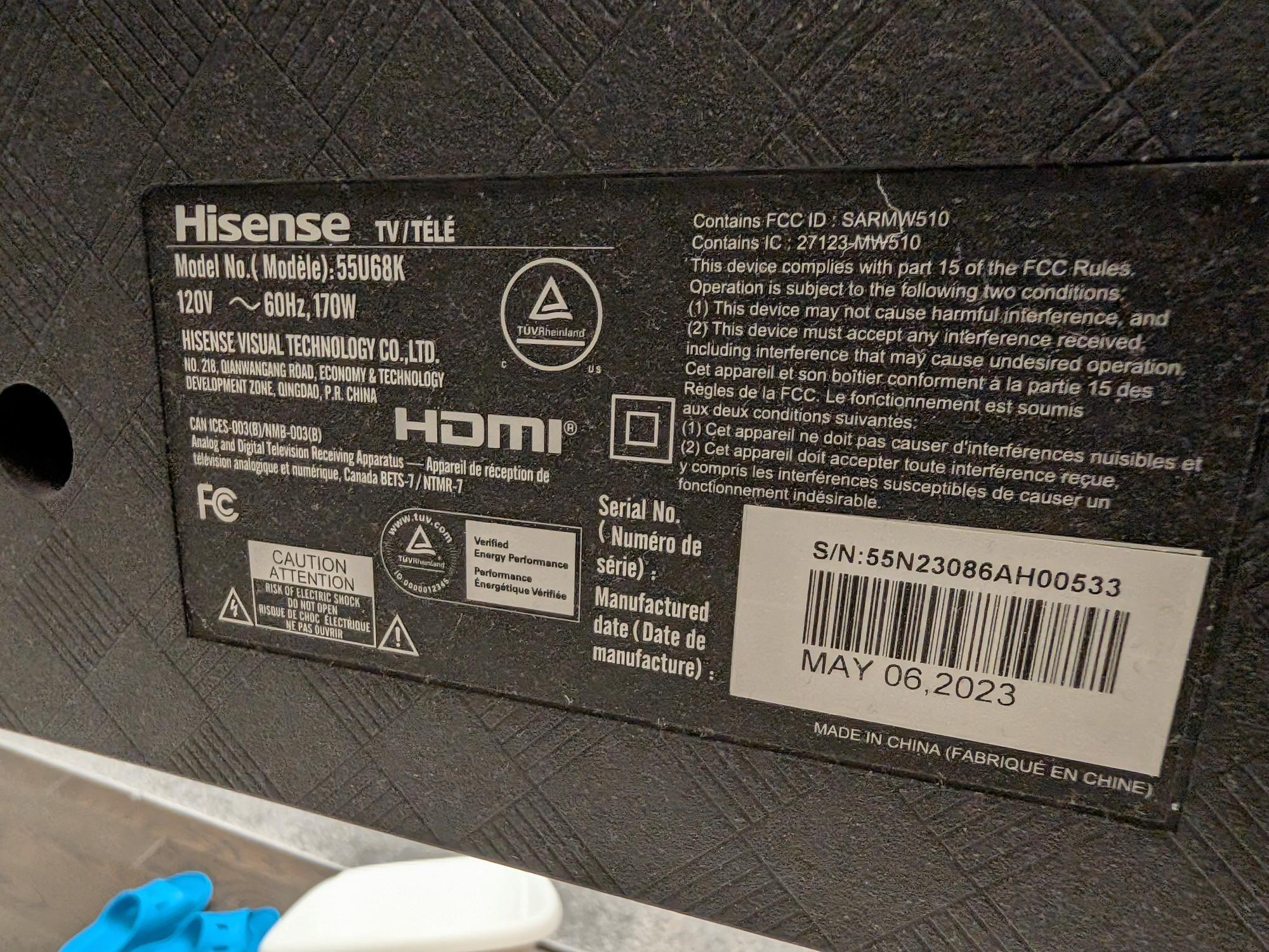 Hisense Quantum (Micro) Dot Matrix TV 55" - photo 3