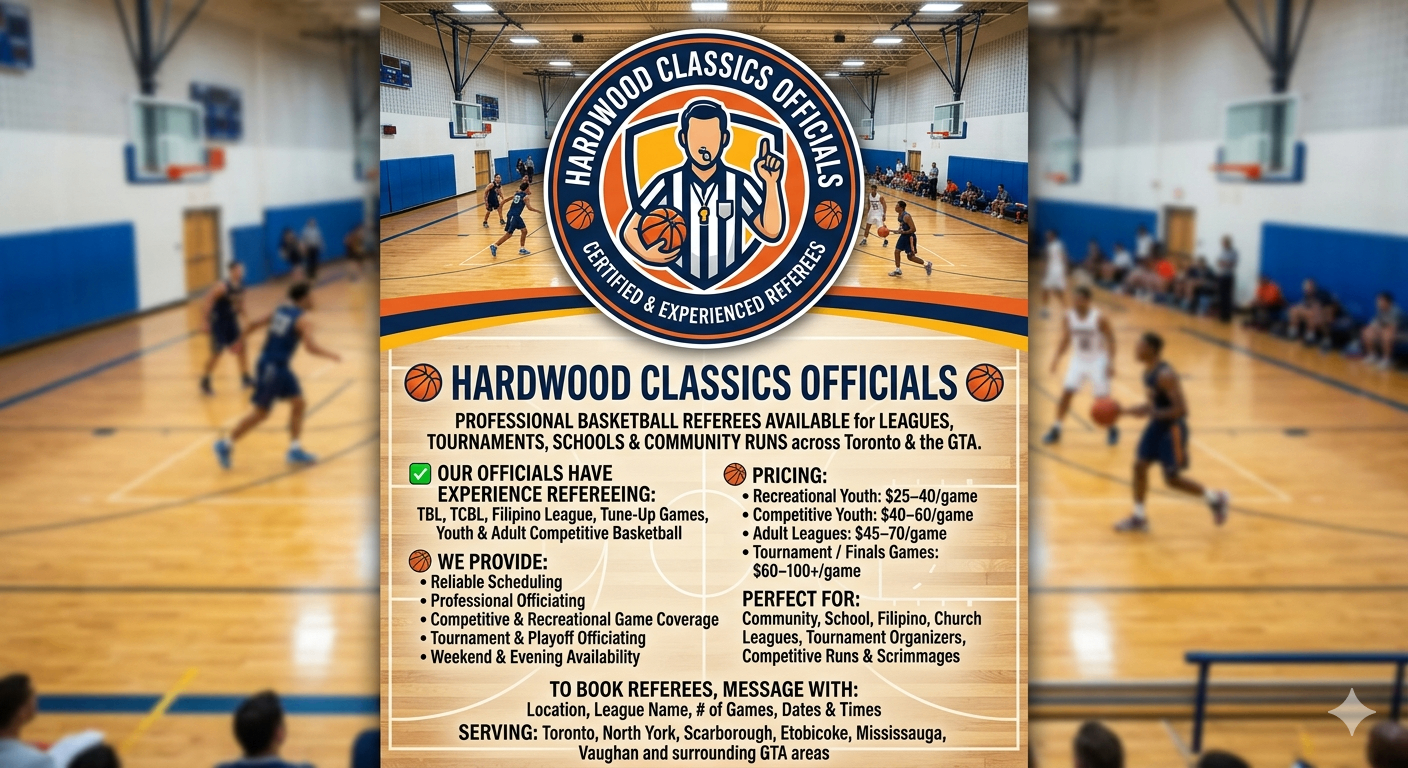 🏀 HARDWOOD CLASSICS OFFICIALS 🏀