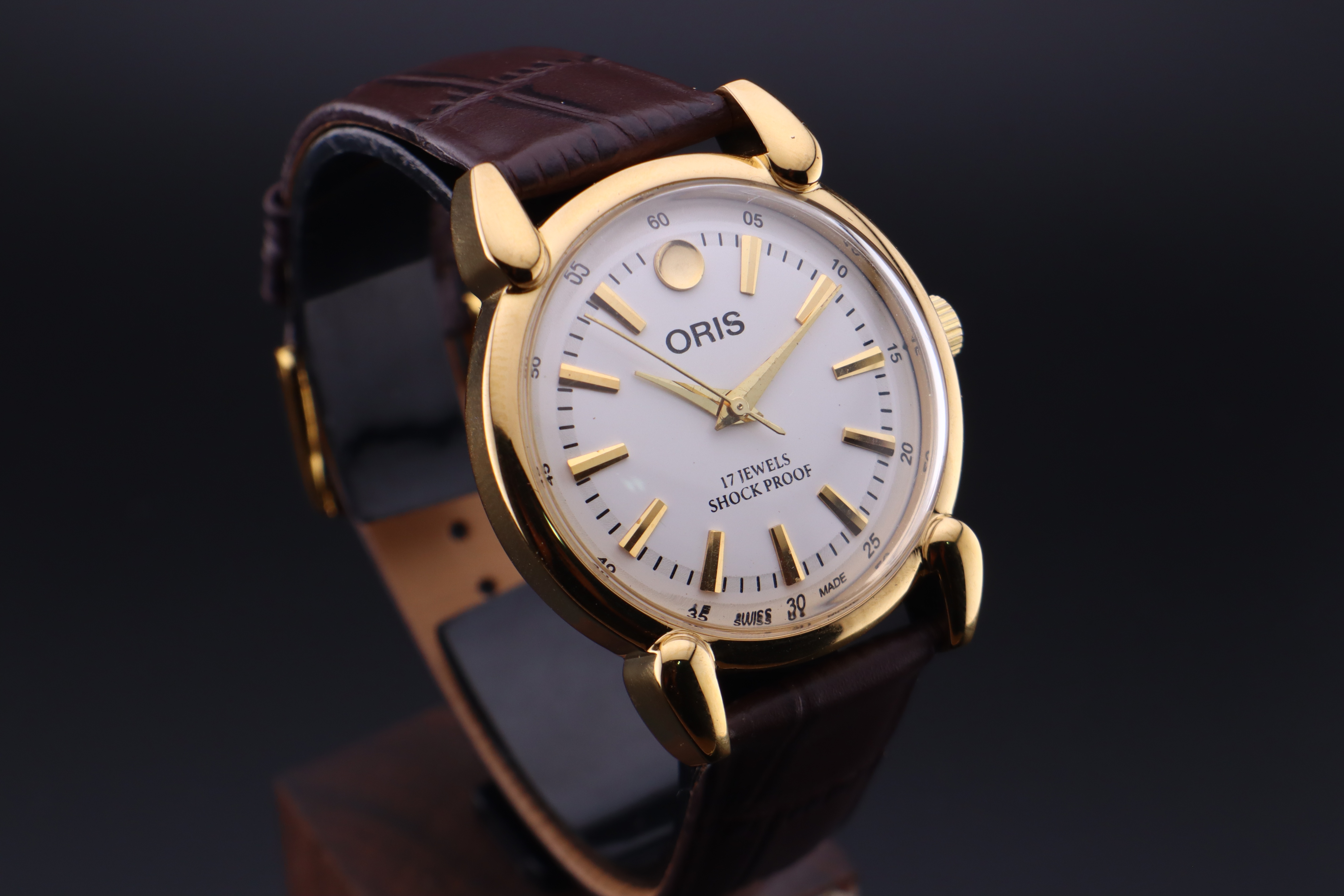 Vintage Oris Swiss ST-96 Hand Wind Mechanical Men's Watch