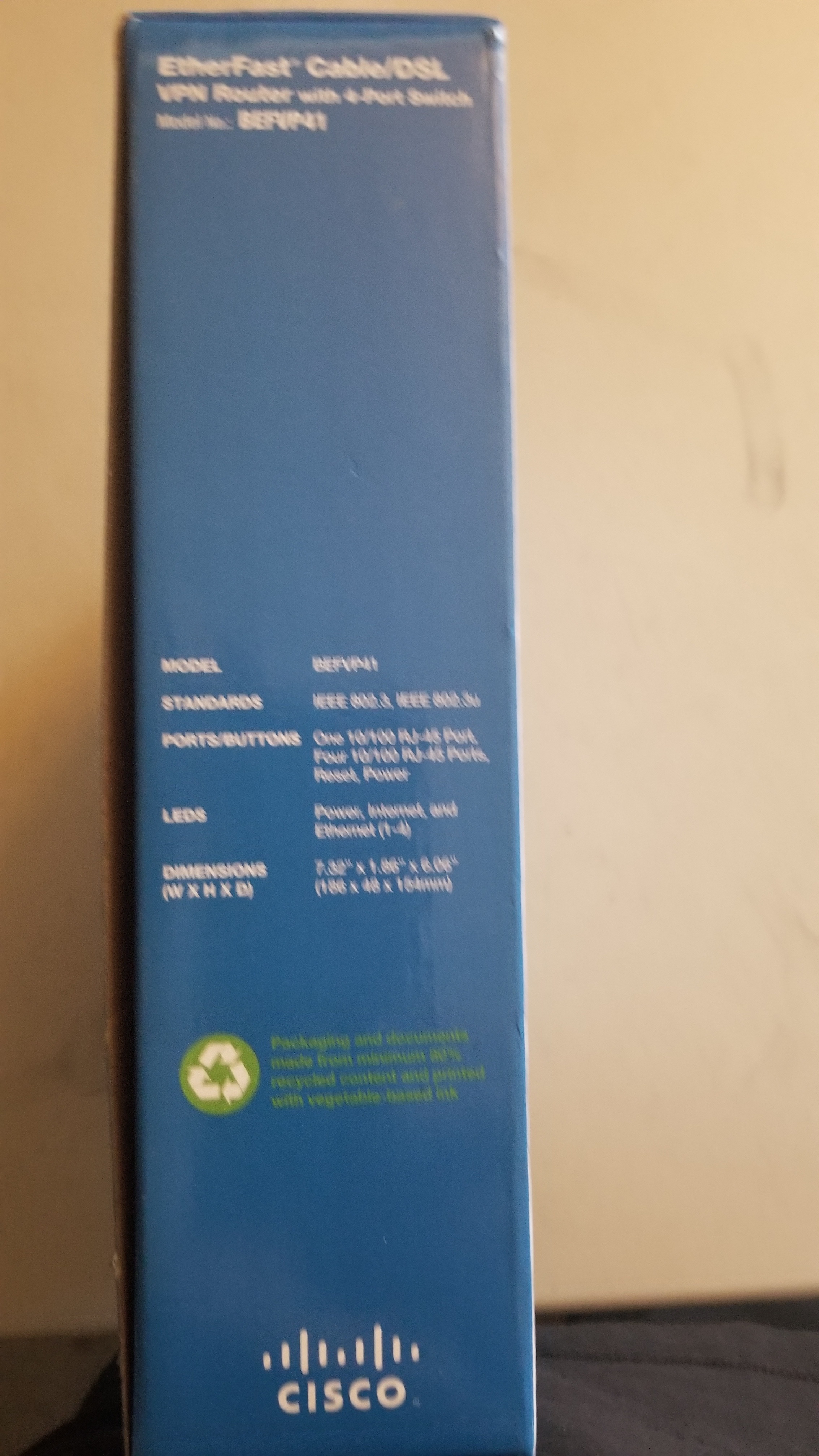 Linksys EtherFast Cable/DSL VPN Router BEFVPN41 - photo 3