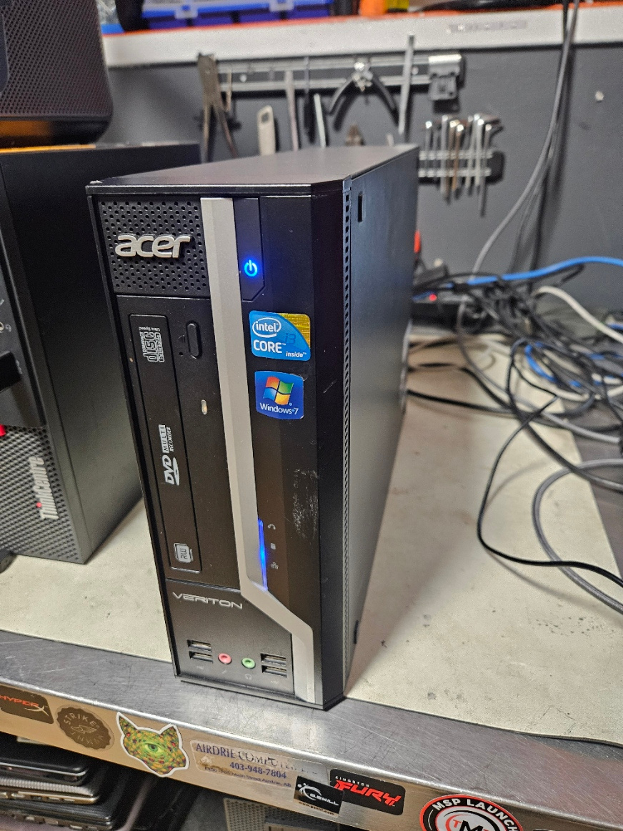 Acer Veriton SFF Desktop — Intel i3-2130 | 4GB RAM | Win 10 Pro