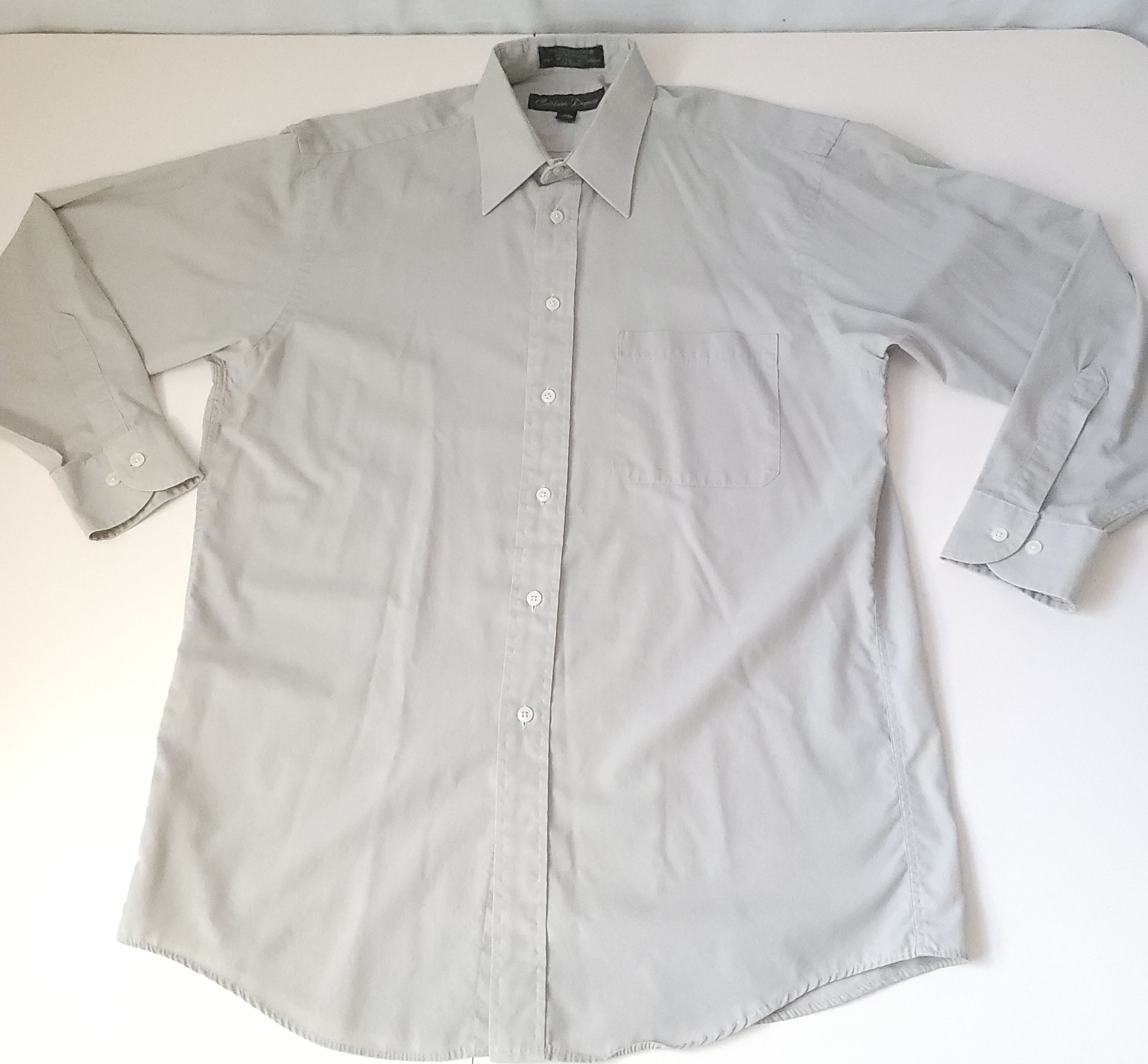 Christian Dumas Dress Shirt Size 15.5 32/33 Made in Canada Grey - photo 2