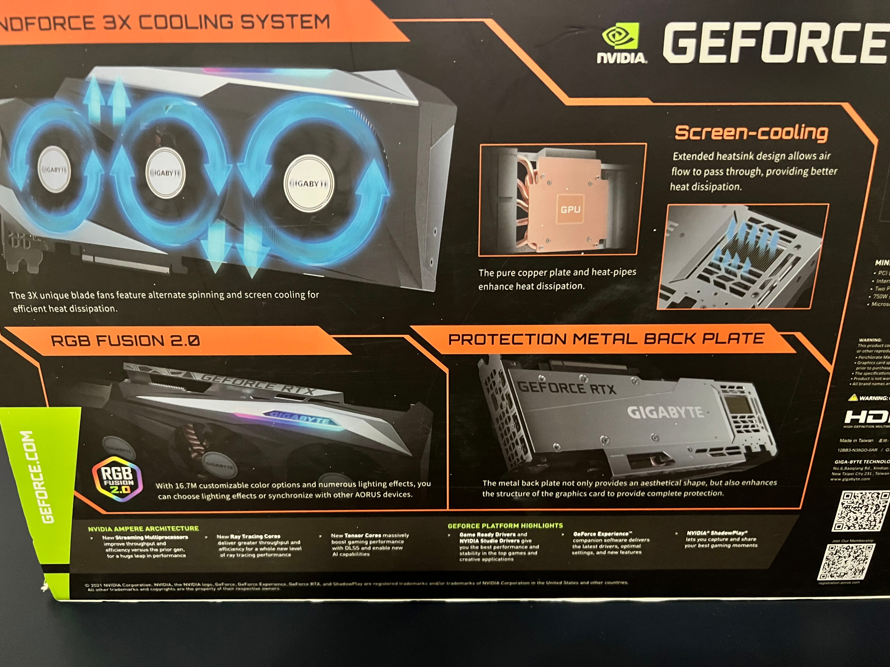 NVIDIA GeForce RTX 3080 12GB Gigabyte Eagle OC - photo 3