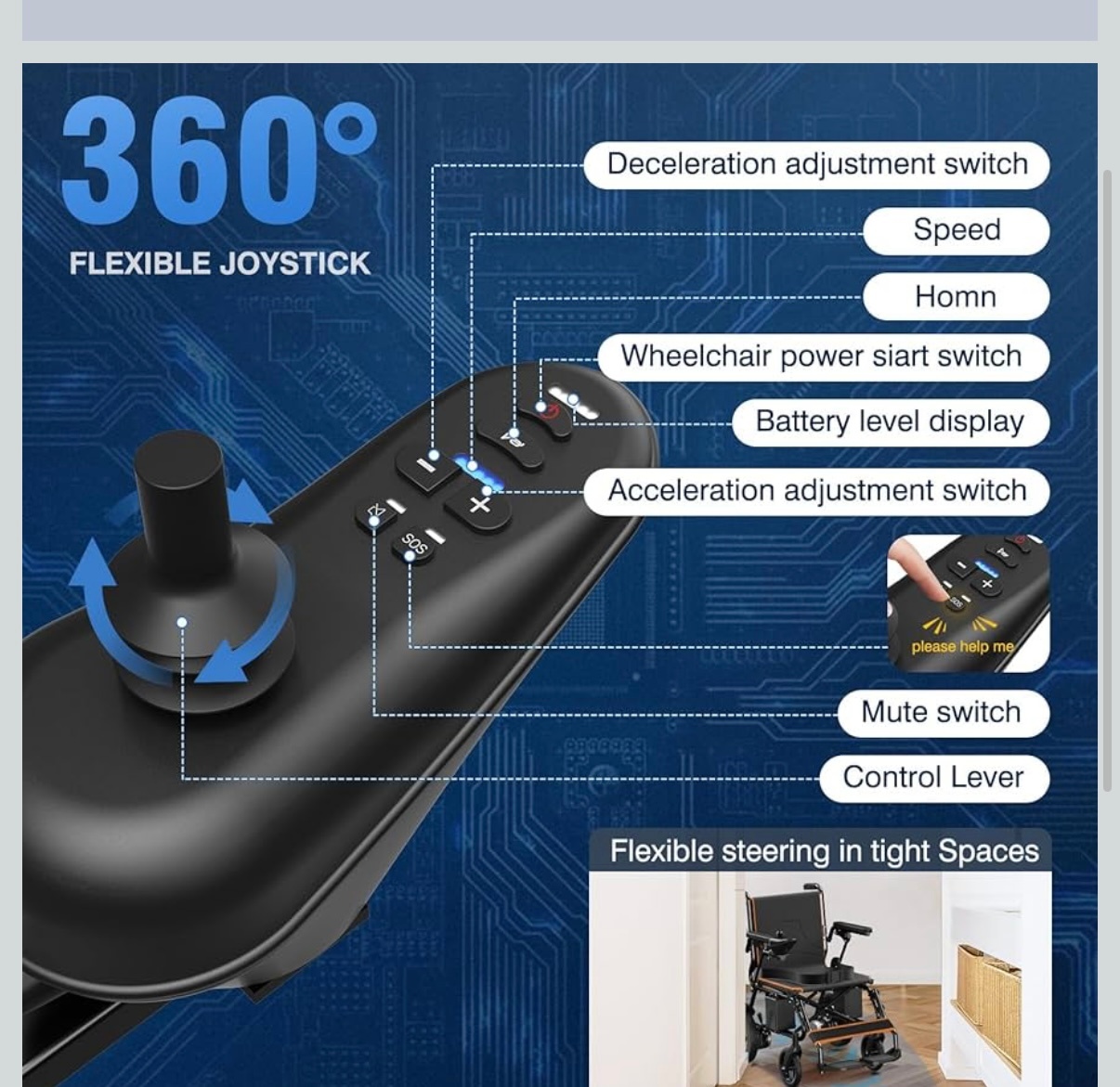 Power Electric Wheelchair - photo 4