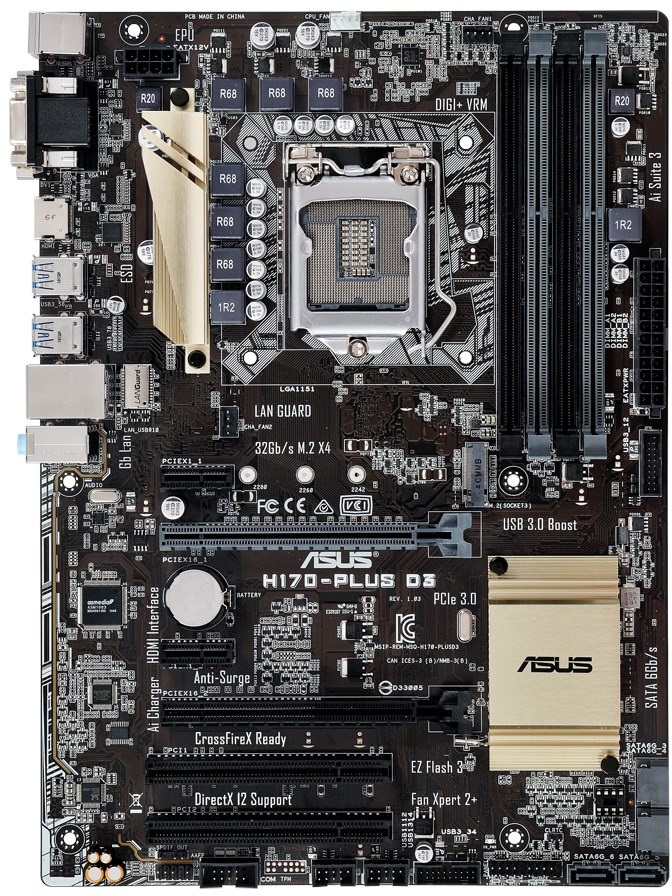 Intel i7-6700 + ASUS H170 Motherboard + 32GB RAM - photo 3