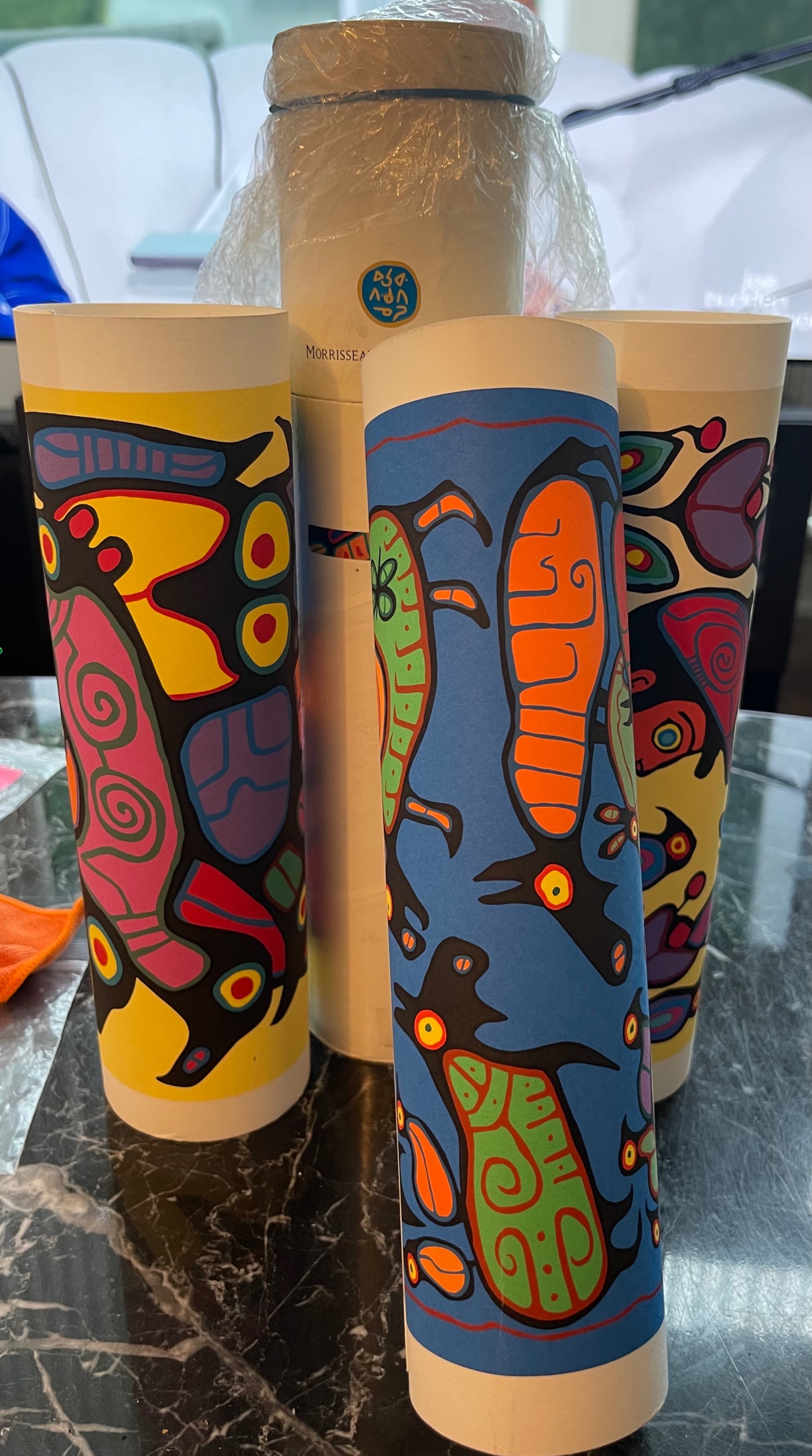 Norval Morrisseau Limited Edition Prints – Set of 3 (#3657)