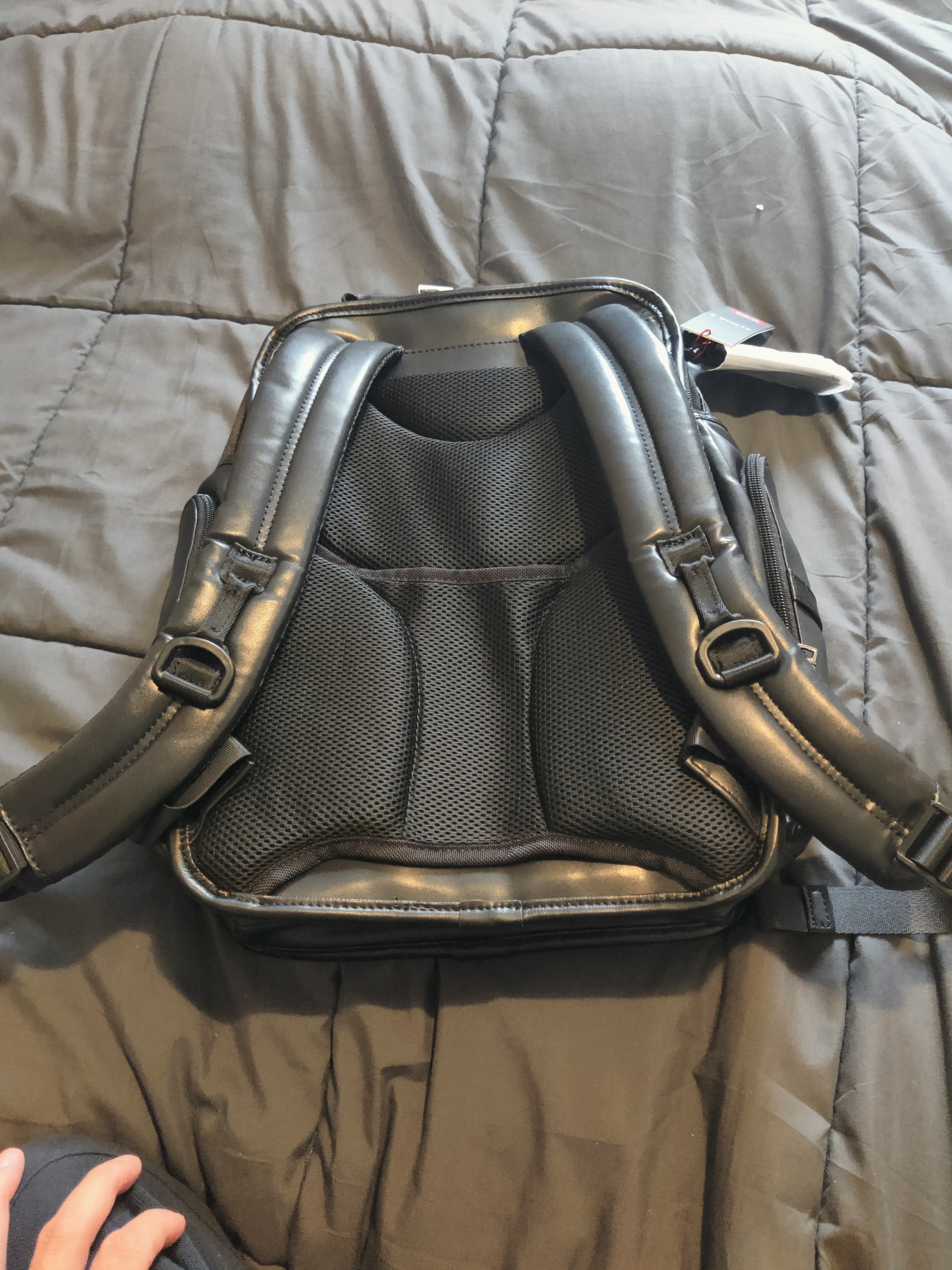 Tumi Alpha 3 Leather Backpack - photo 4