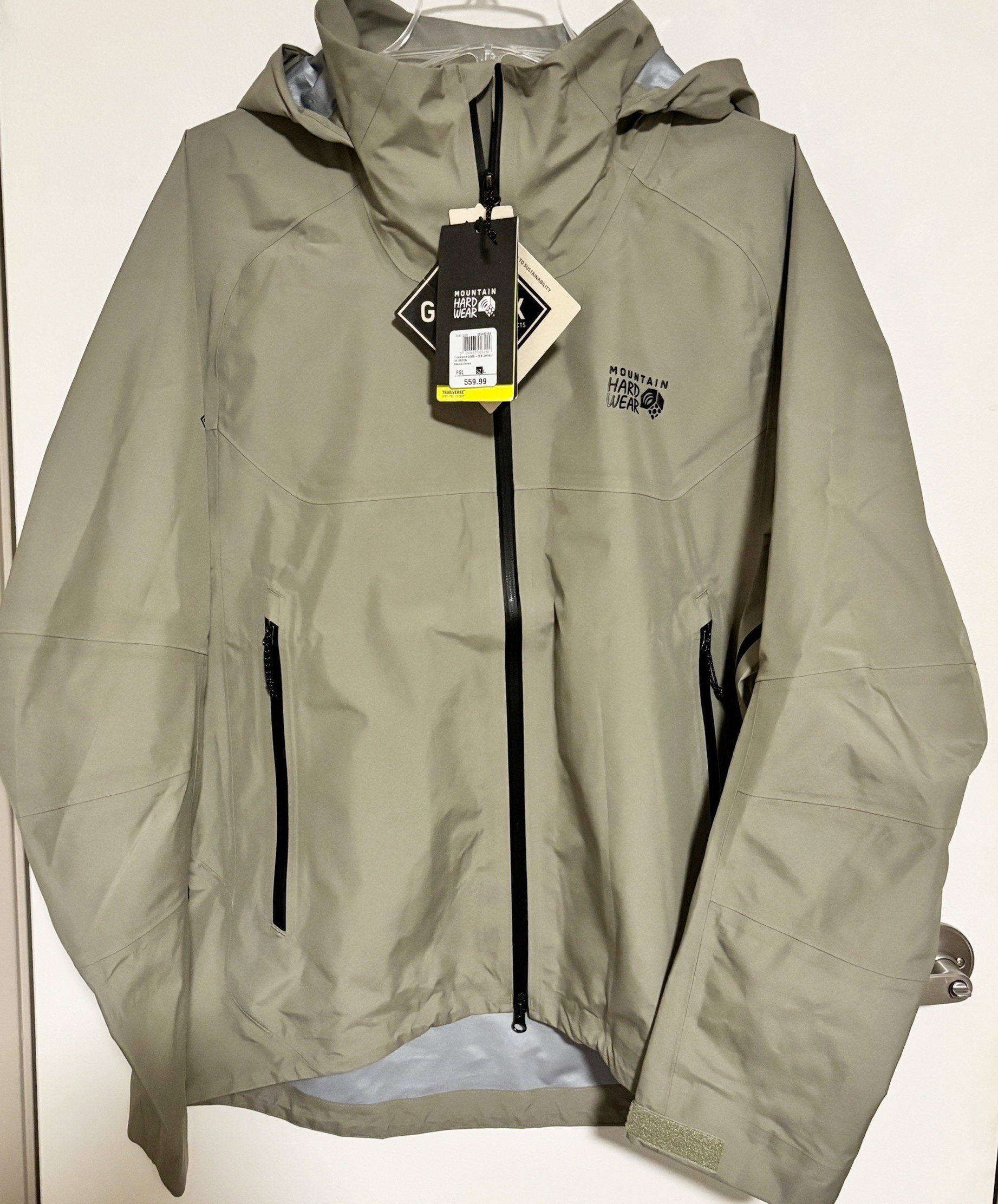 Men's Mountain Hardwear Trailverse GORE-TEX Jacket-SIZE LG - photo 2