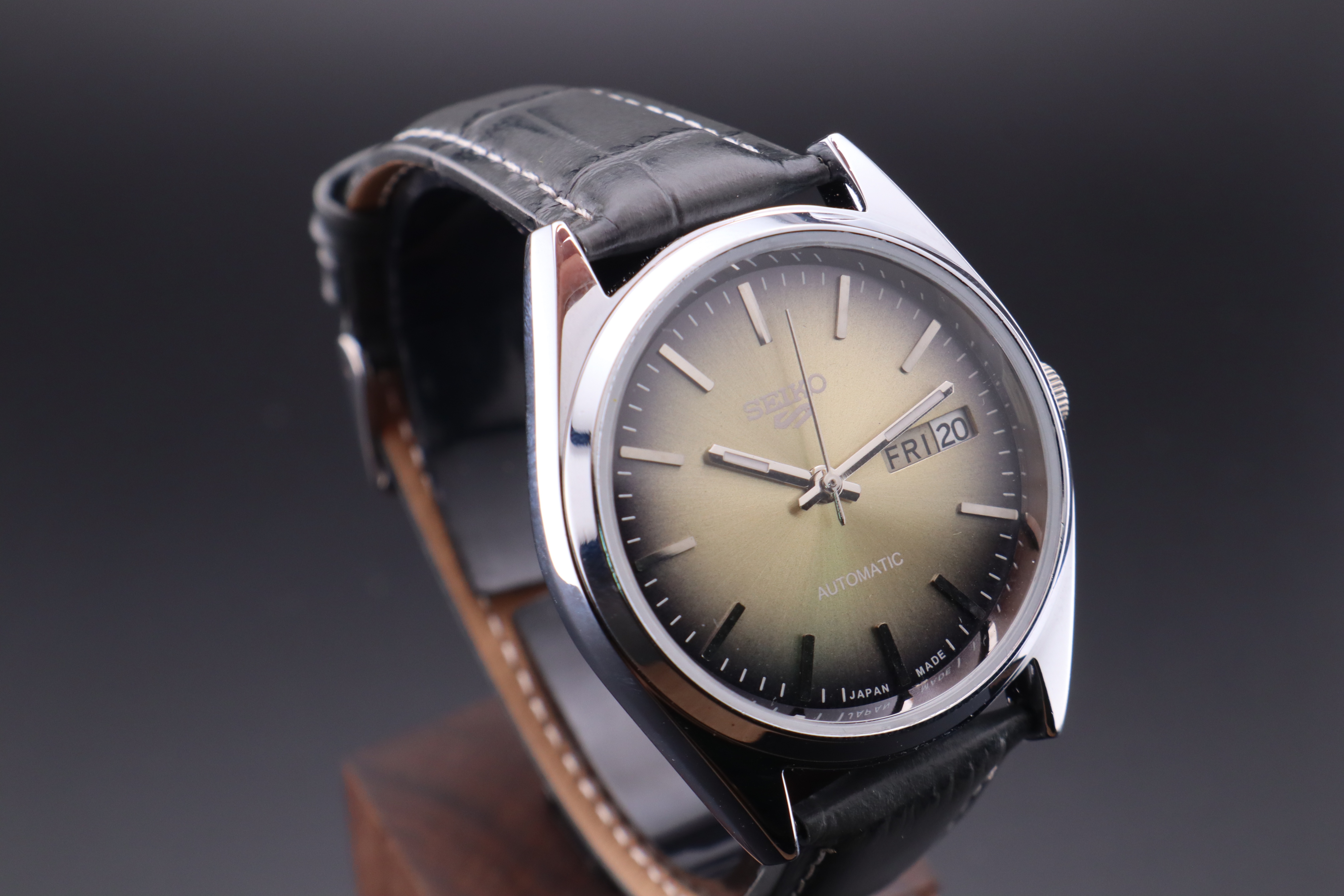 Vintage Seiko 5 Automatic 6309A Men's  Watch D&D- Japan Made