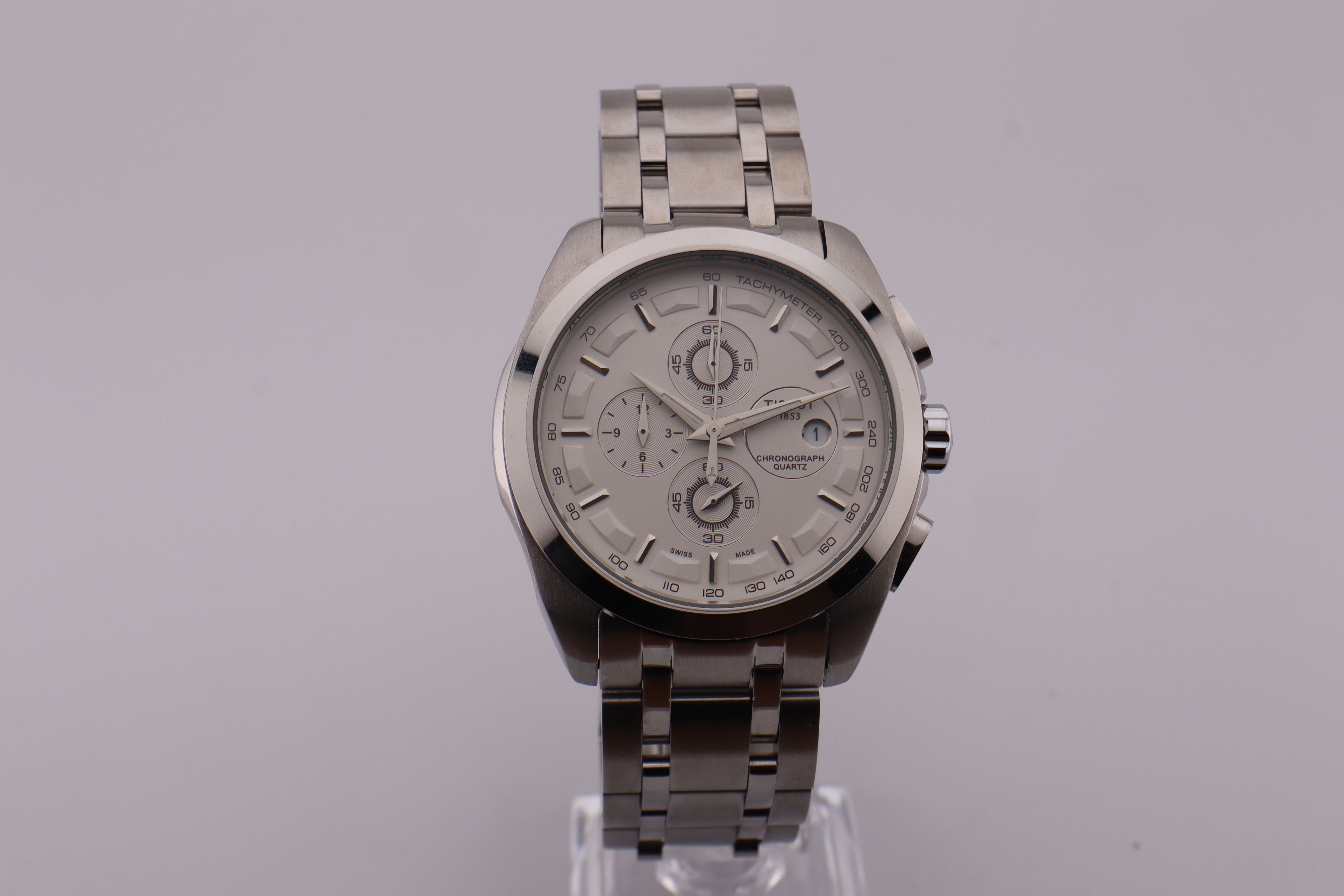 Tissot 1853 Couturier Tachymeter Chronograph Quartz Wrist Watch - photo 2