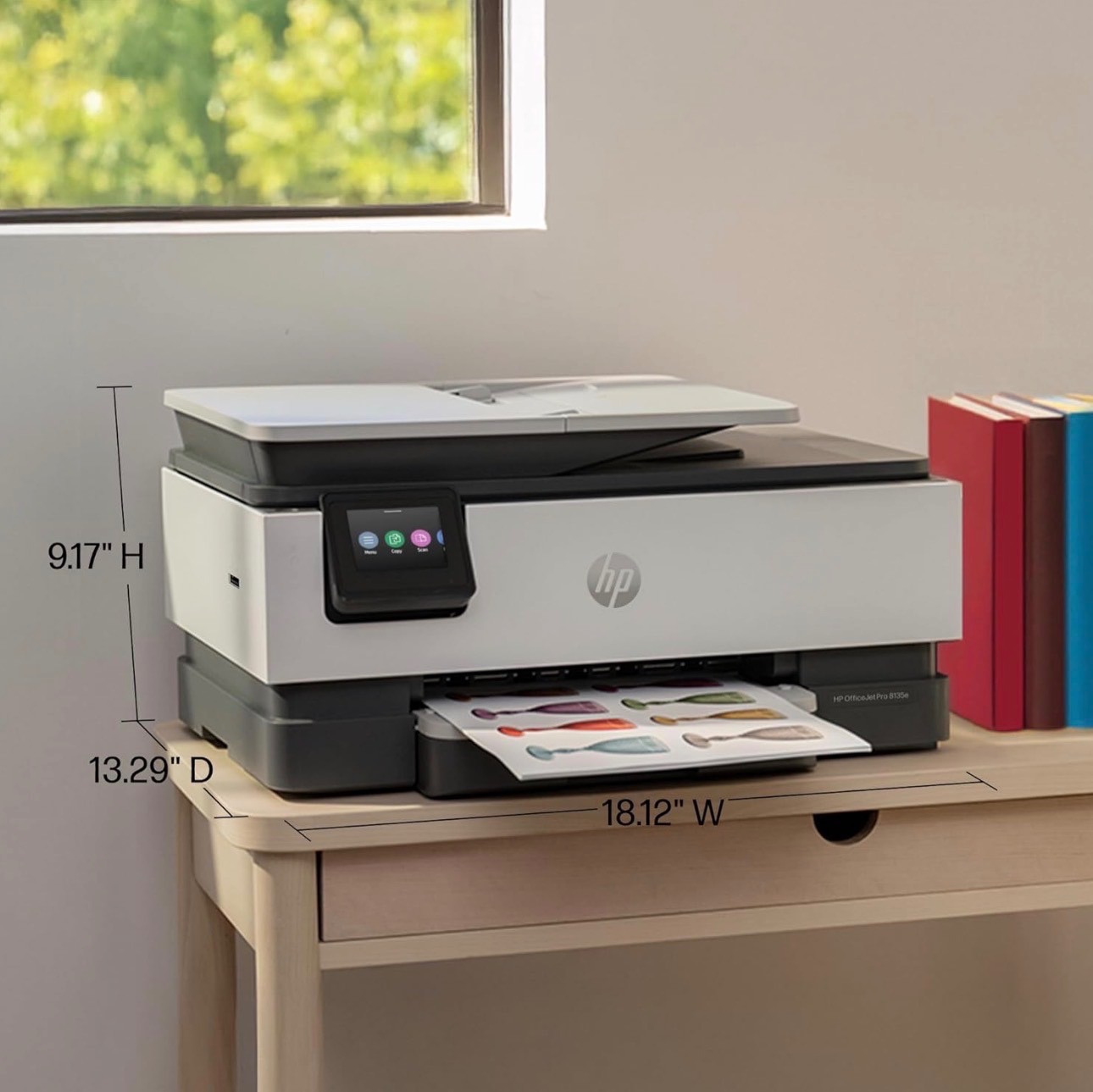HP Wireless All-in-One Color Inkjet Printer scan/copy/fax/ADF/dp