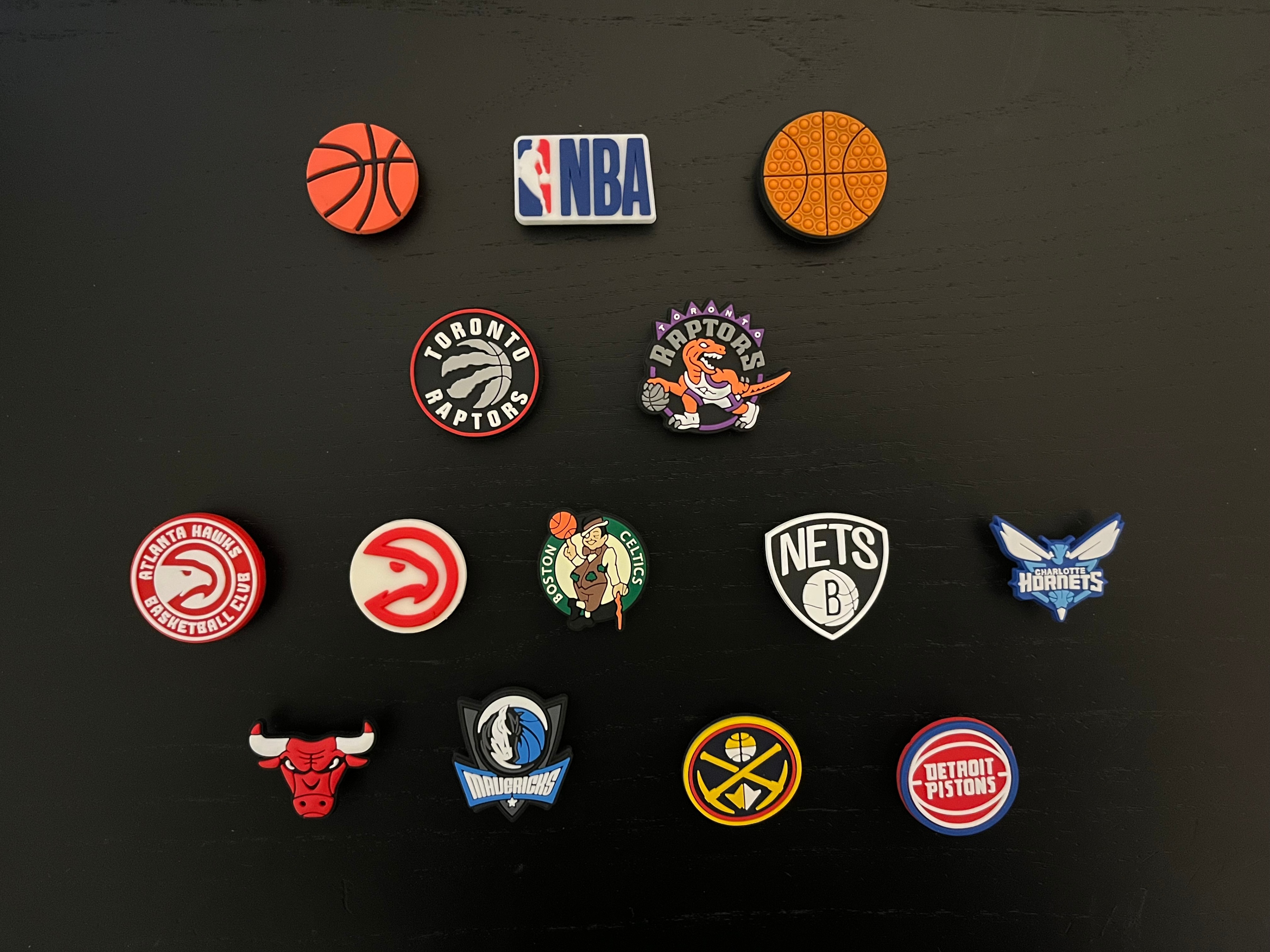 NBA Basketball Raptors Charms