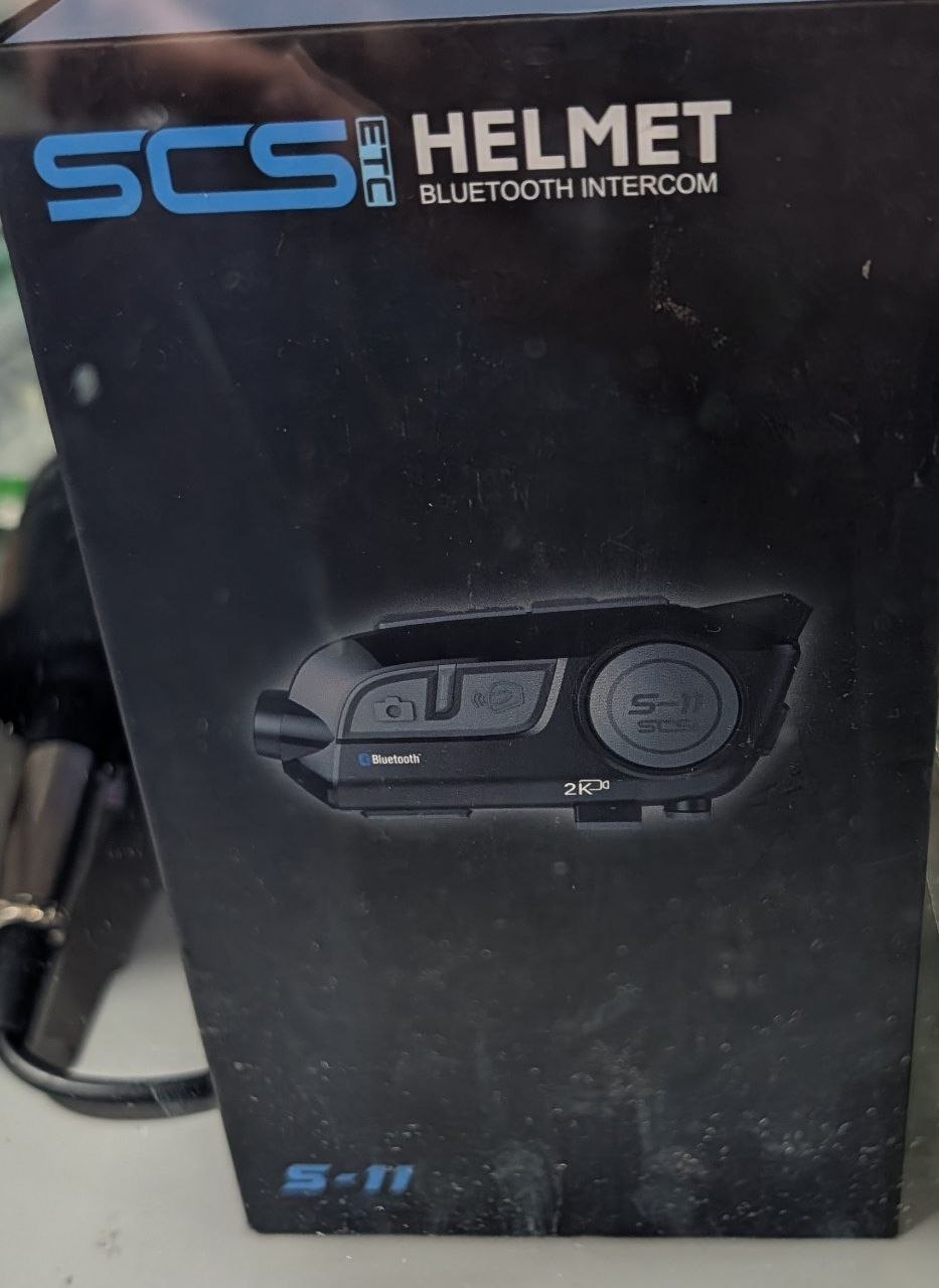 New SCS ETC Motorcycle Helmet with Built-in 2K HD Action Camera