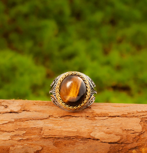 Men's Snake's Eye Ring - photo 2