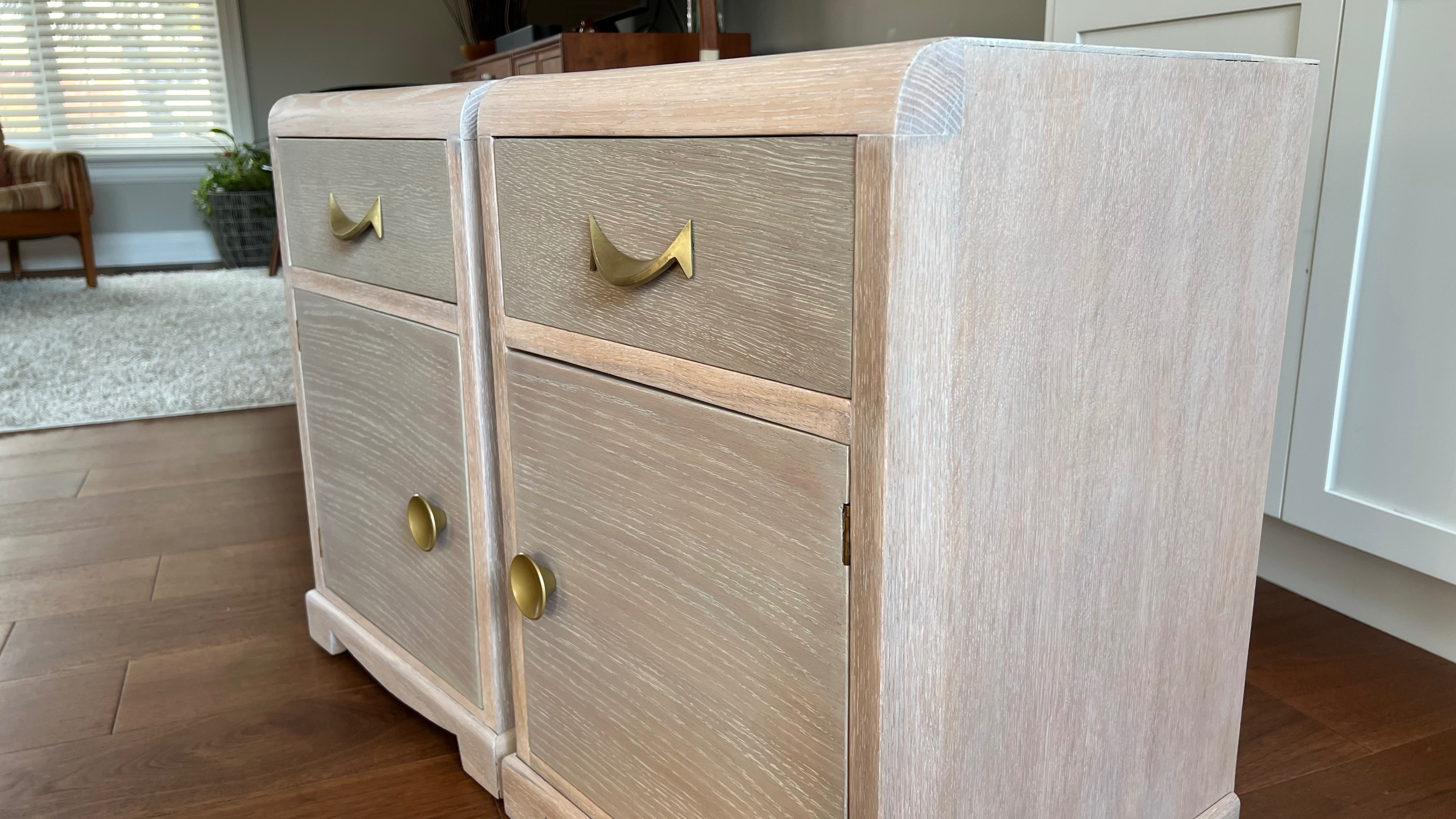 Vintage Oak Nightstands - photo 3