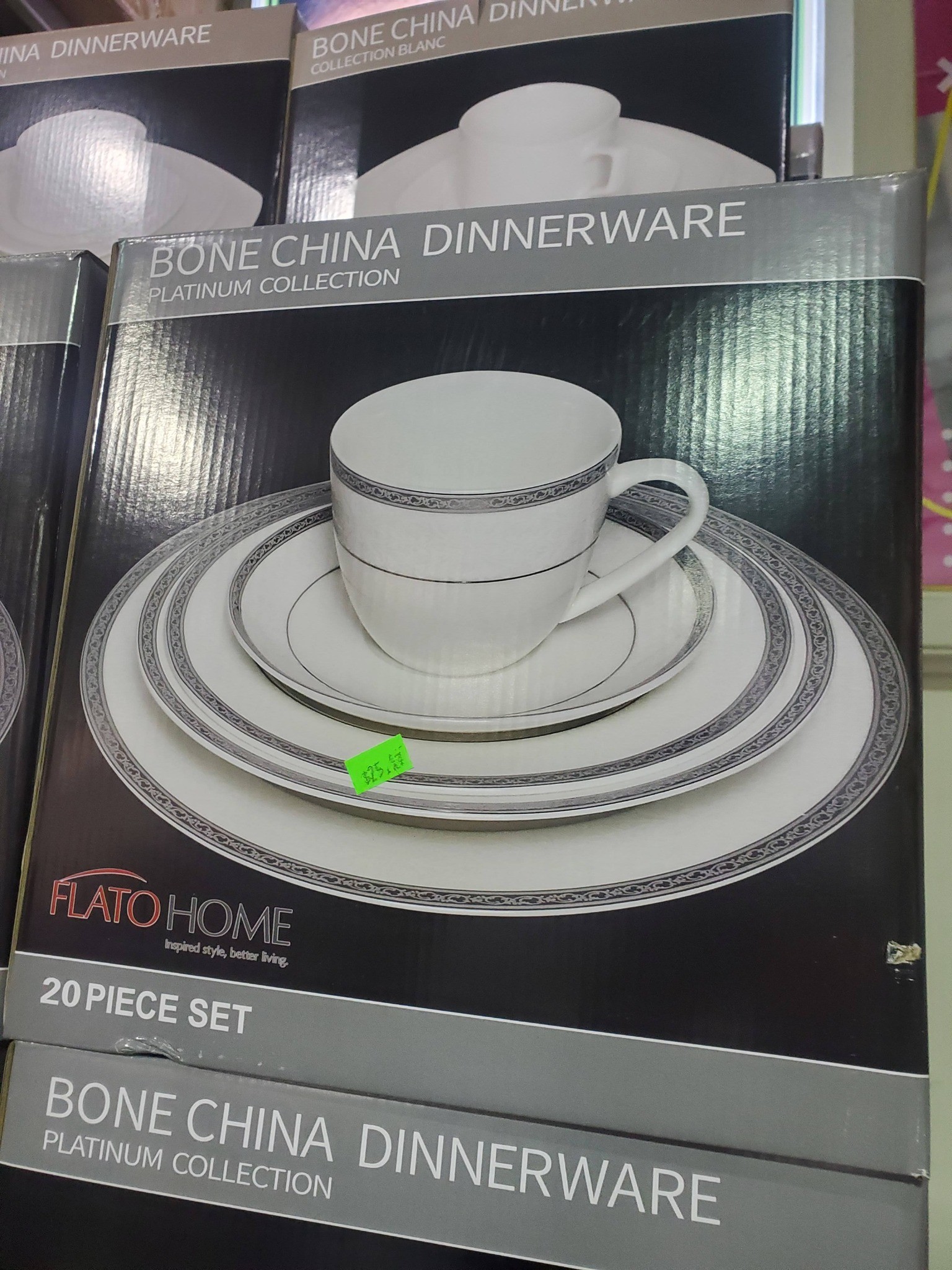 Flato Bone China Dinnerware Set – 20 Pieces - photo 3
