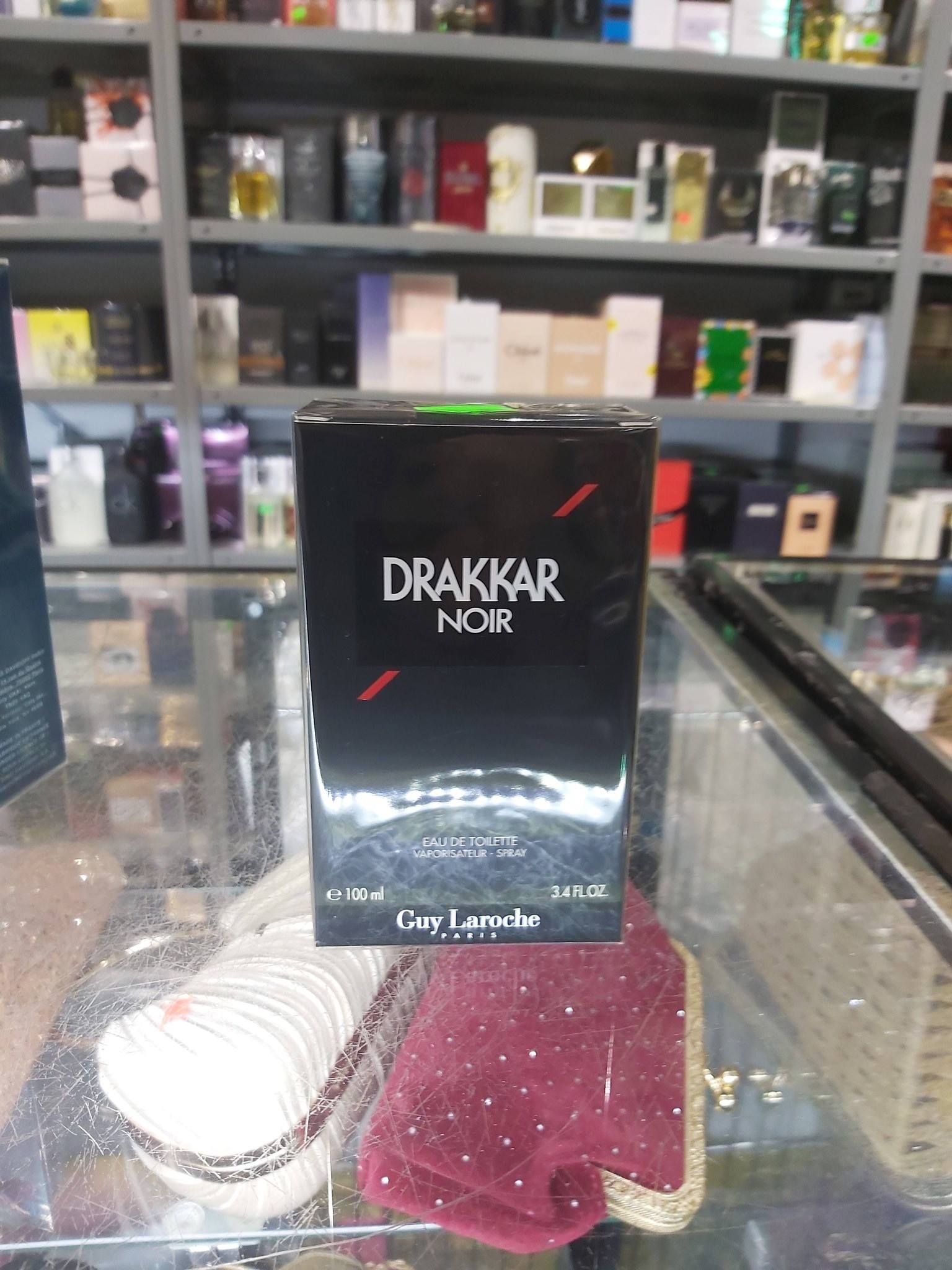 Guy Laroche Drakkar Noir Eau De Toilette Spray for Men - 3.4 Oz