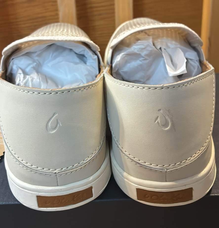 New in box OluKai Pehuea Women's Slip-On Shoes Tapa W 8.5 - photo 5