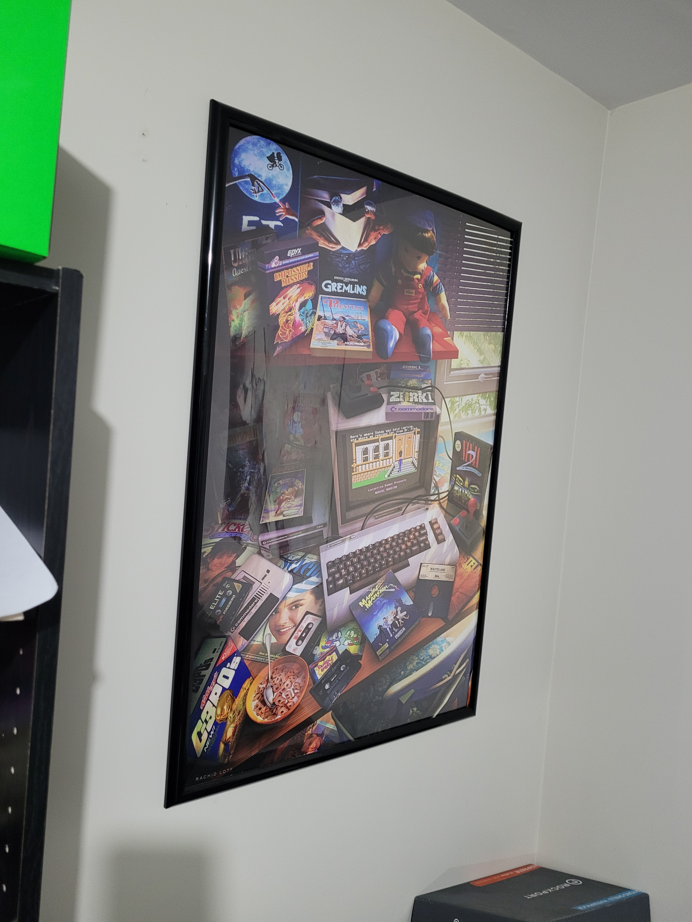 Rachid Lotf Commodore 64 poster/print