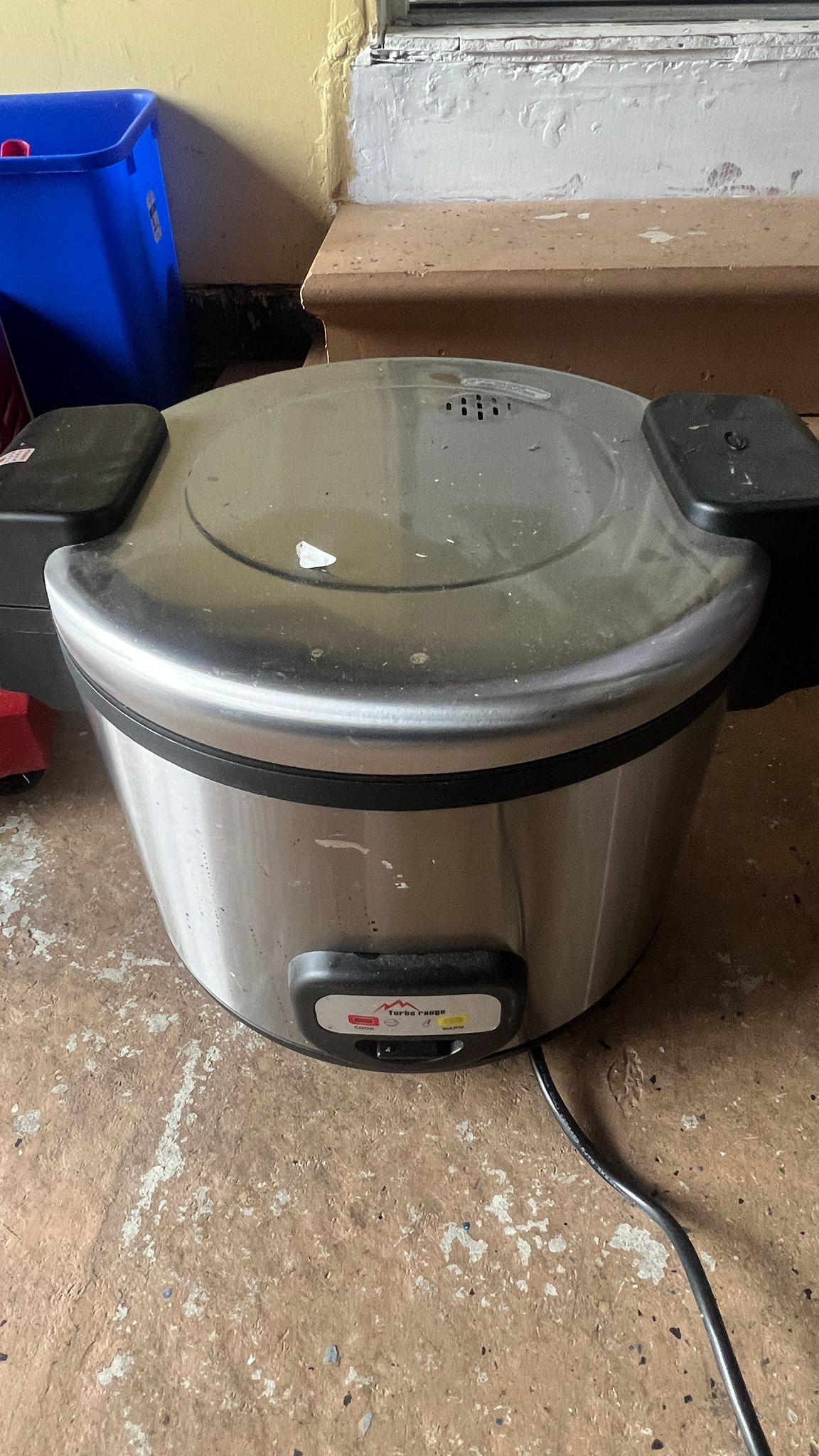 Turbo Range Commercial Electric Rice Cooker & Warmer