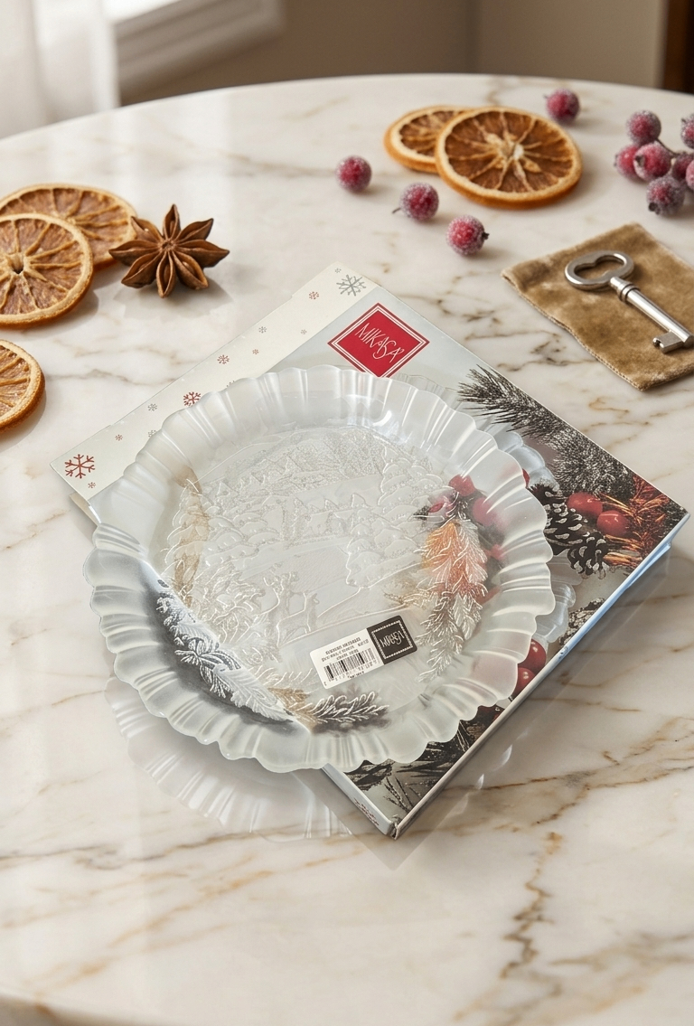 Mikasa "Winter Wonderland" Christmas Serving Plate