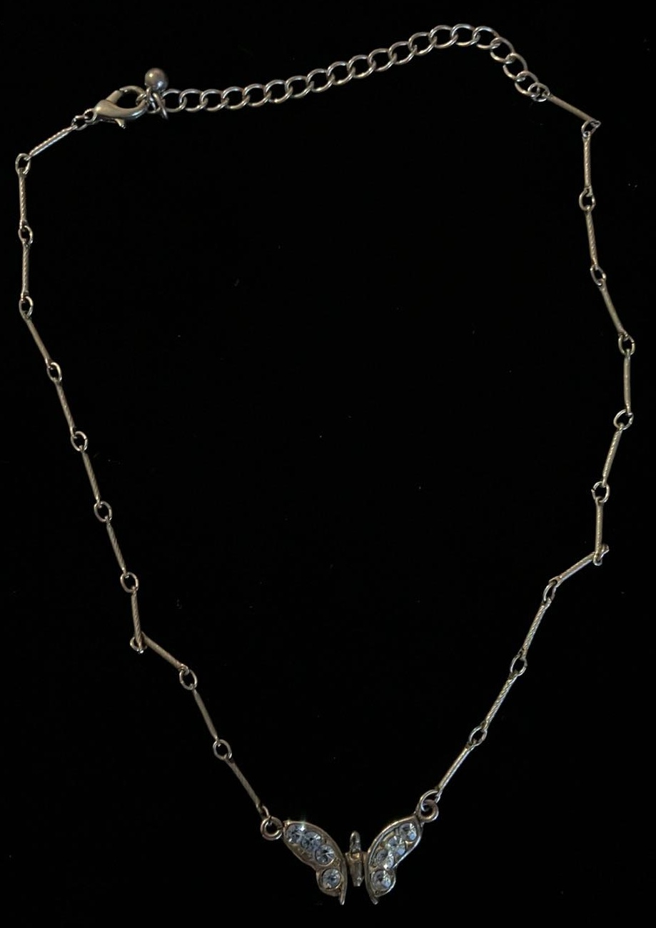 Butterfly Necklace - 14 Inches