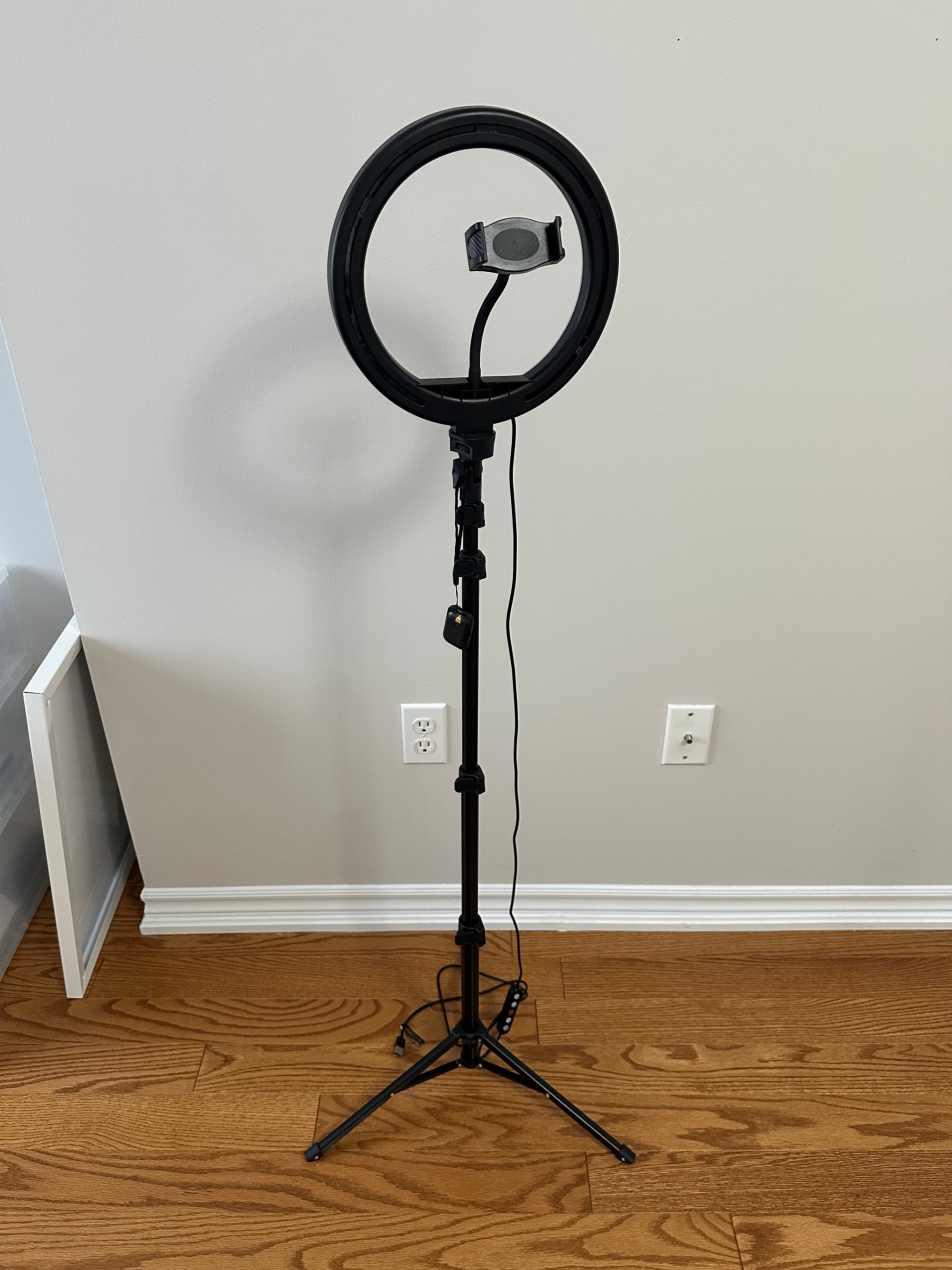 Weilisi 10inch rgb selfie ring light with tripod stand - photo 4