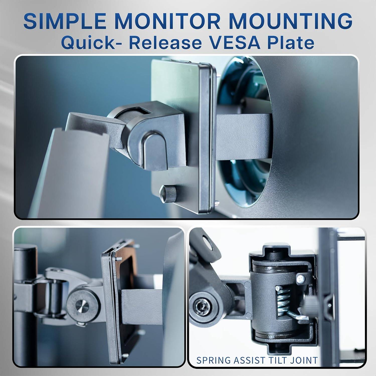 New  VIVO Steel Ultrawide Monitor Bracket Pole Mount - photo 2