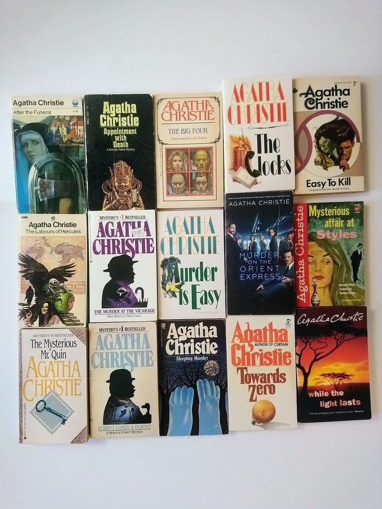Agatha Christie pocketbooks!