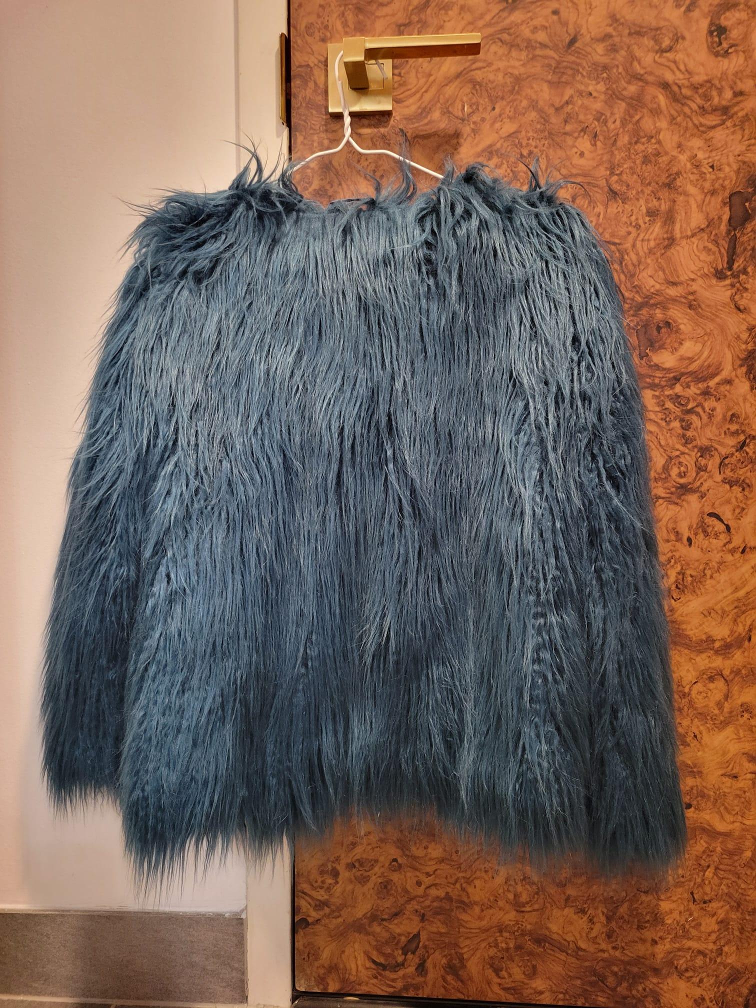 Zara Green Faux Fur Coat - photo 2
