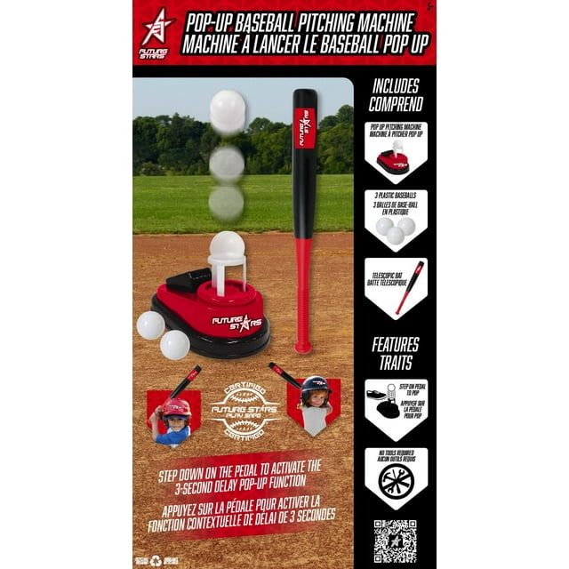 Future Stars™ Pop-Up Pitching Machine Combo Set - Pop Up Pitcher - photo 2