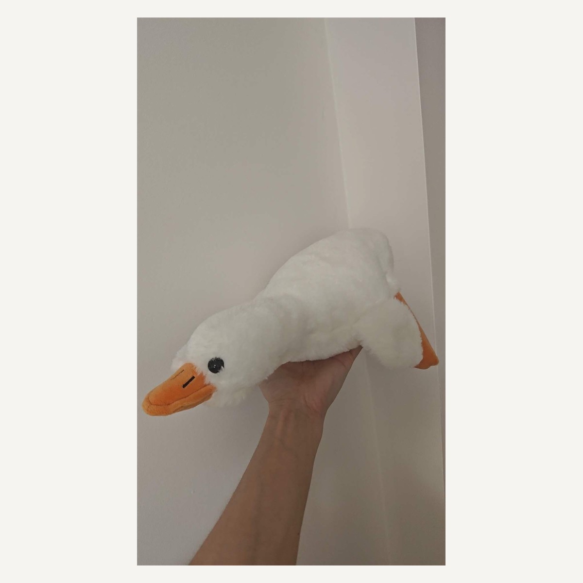 White Goose Plush Toy