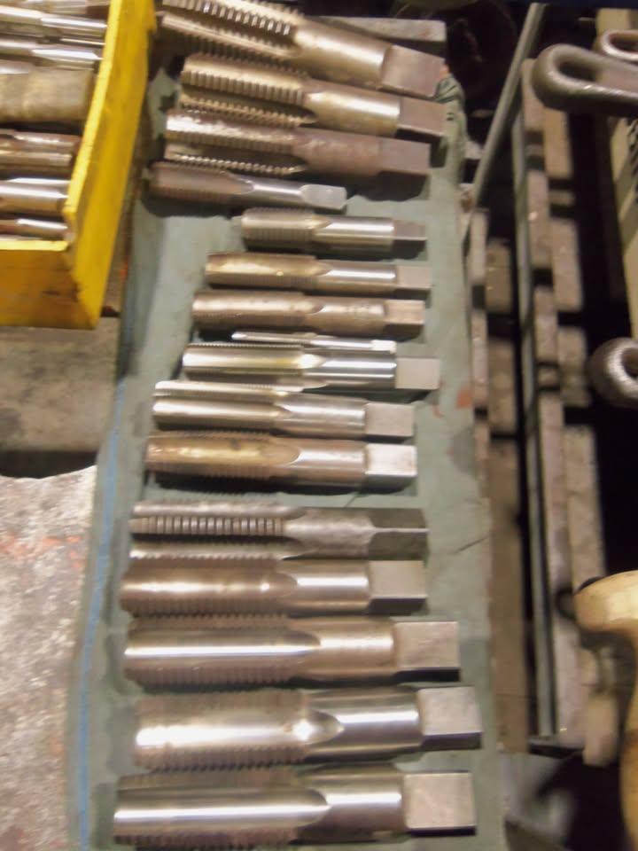 High-speed steel (HSS) NPT pipe taps