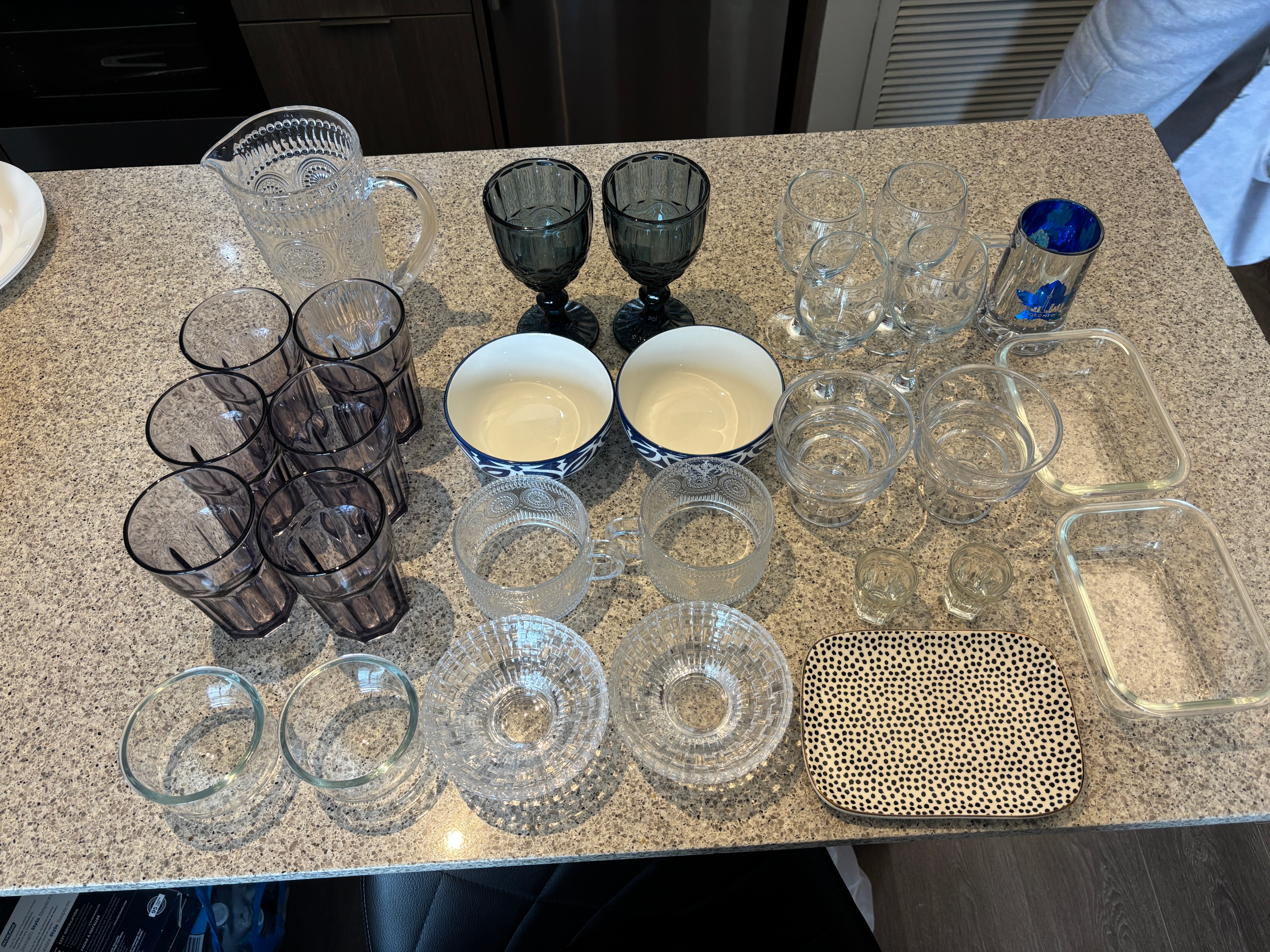 Complete Kitchen Glassware & Hosting Set - 25+ Pieces!