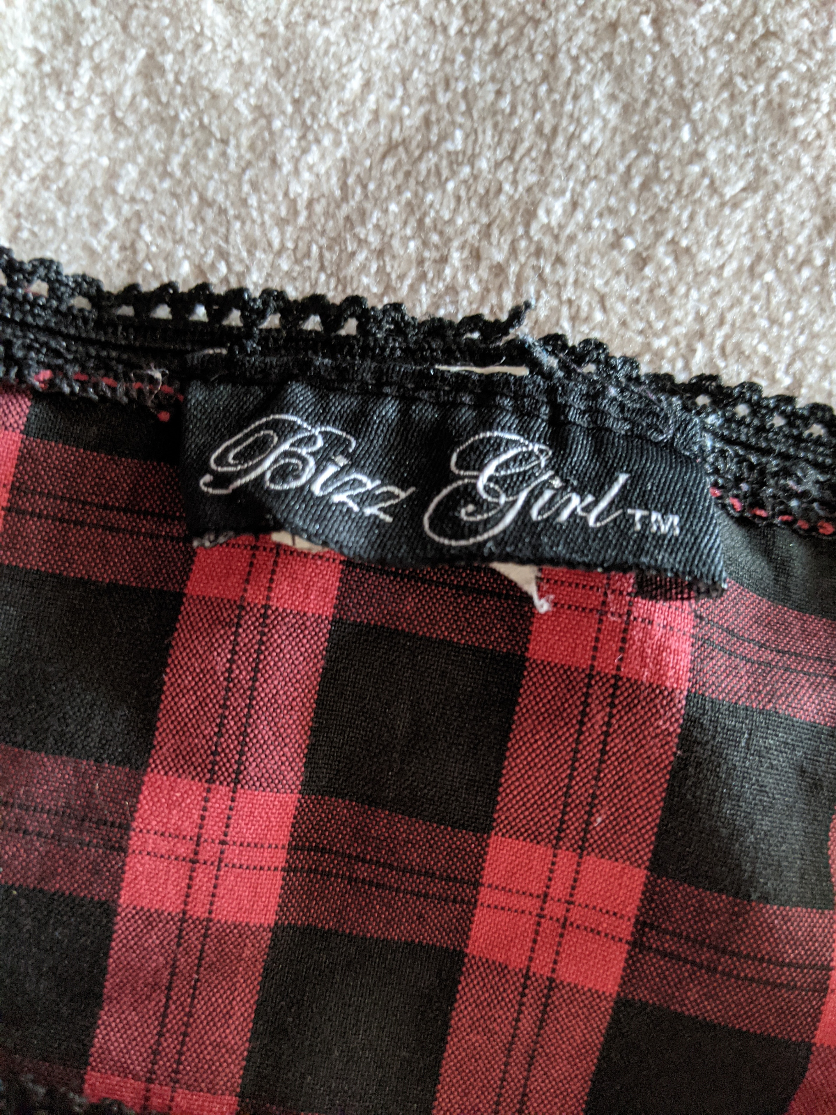 Red Plaid Flare Skirt - photo 3