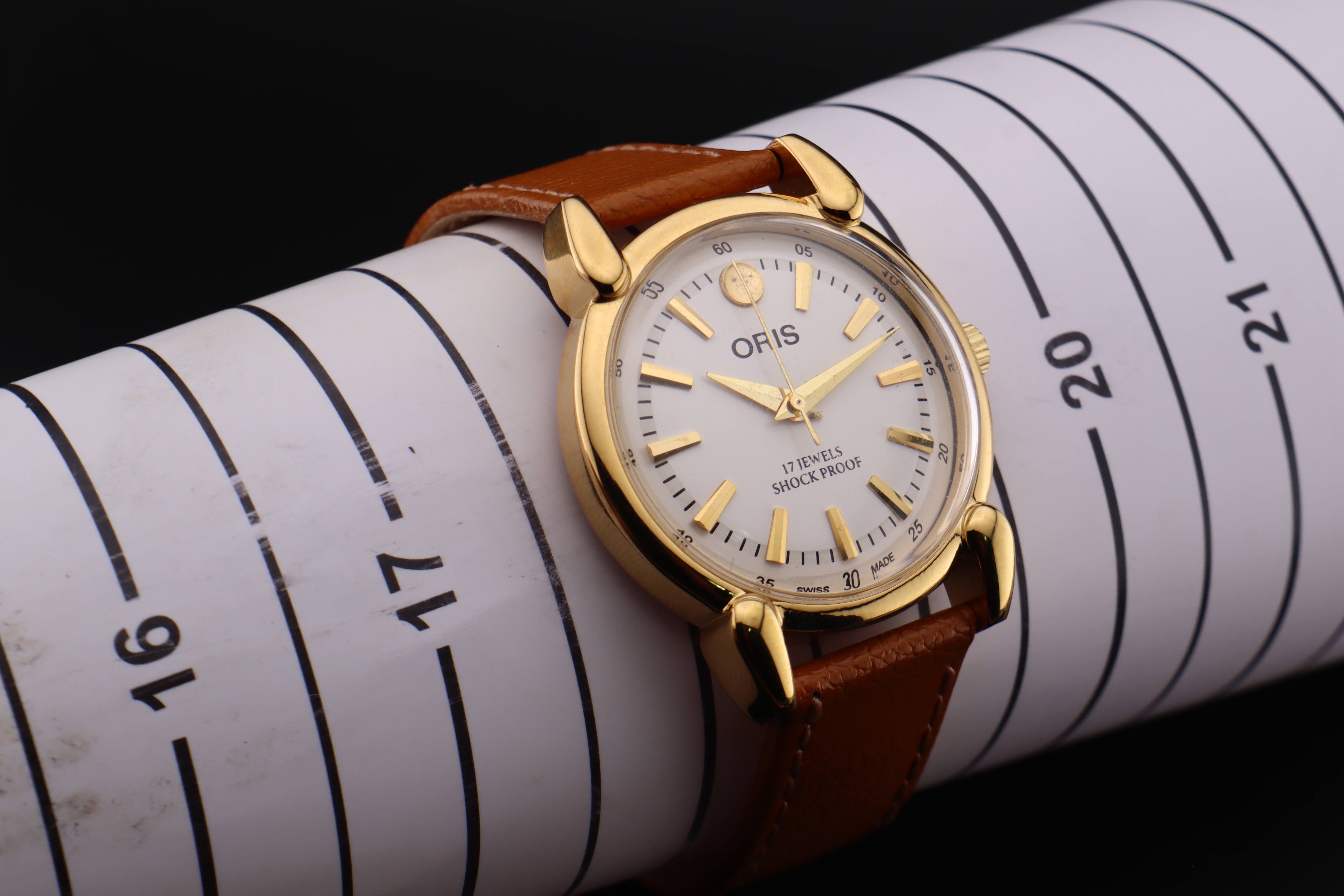 Vintage Oris Swiss ST-96 Hand Wind Mechanical Men's Watch - photo 5