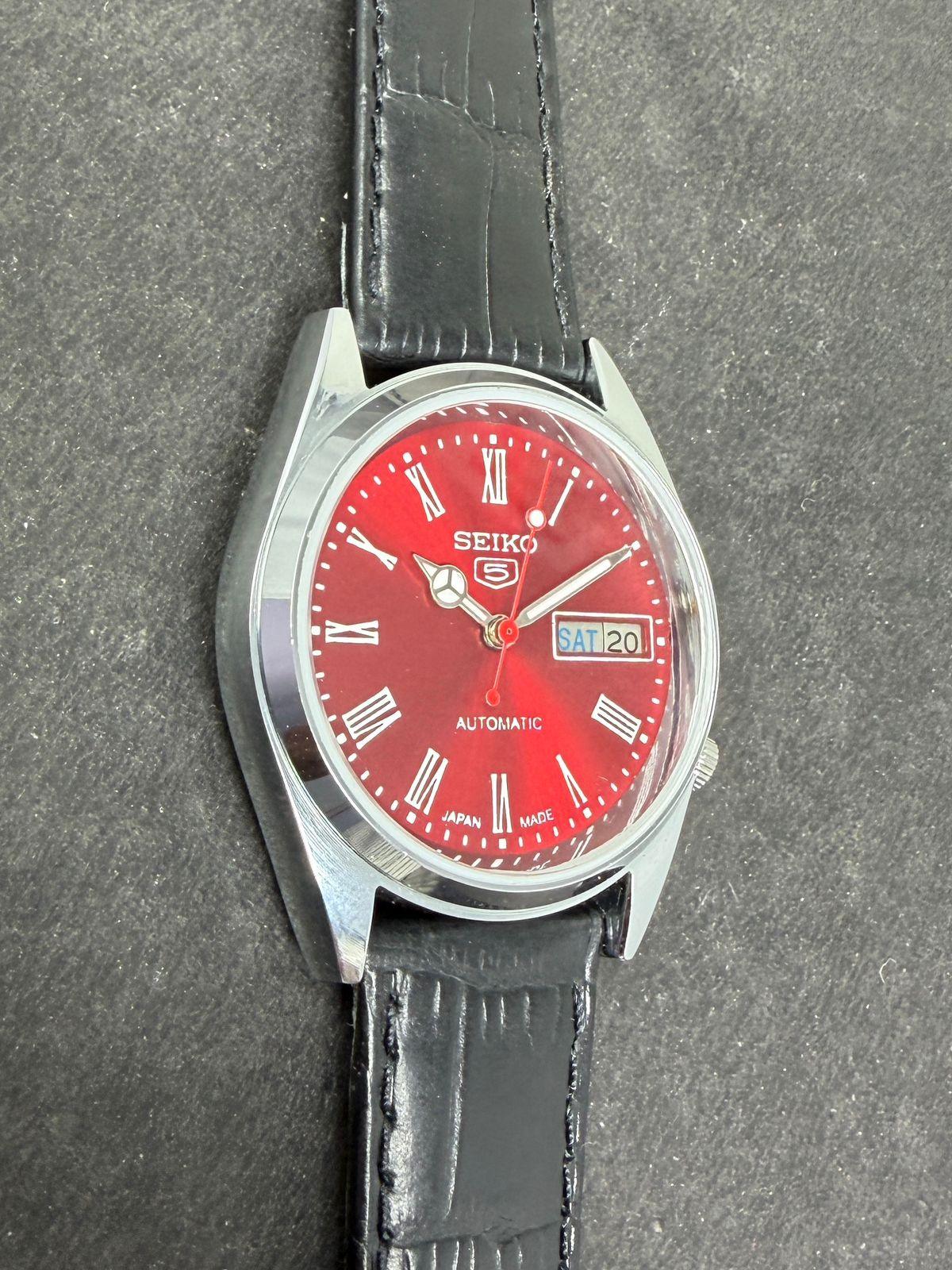 Vintage Seiko 5 Automatic 6309A Men's  Watch D&D- Japan Made - photo 4