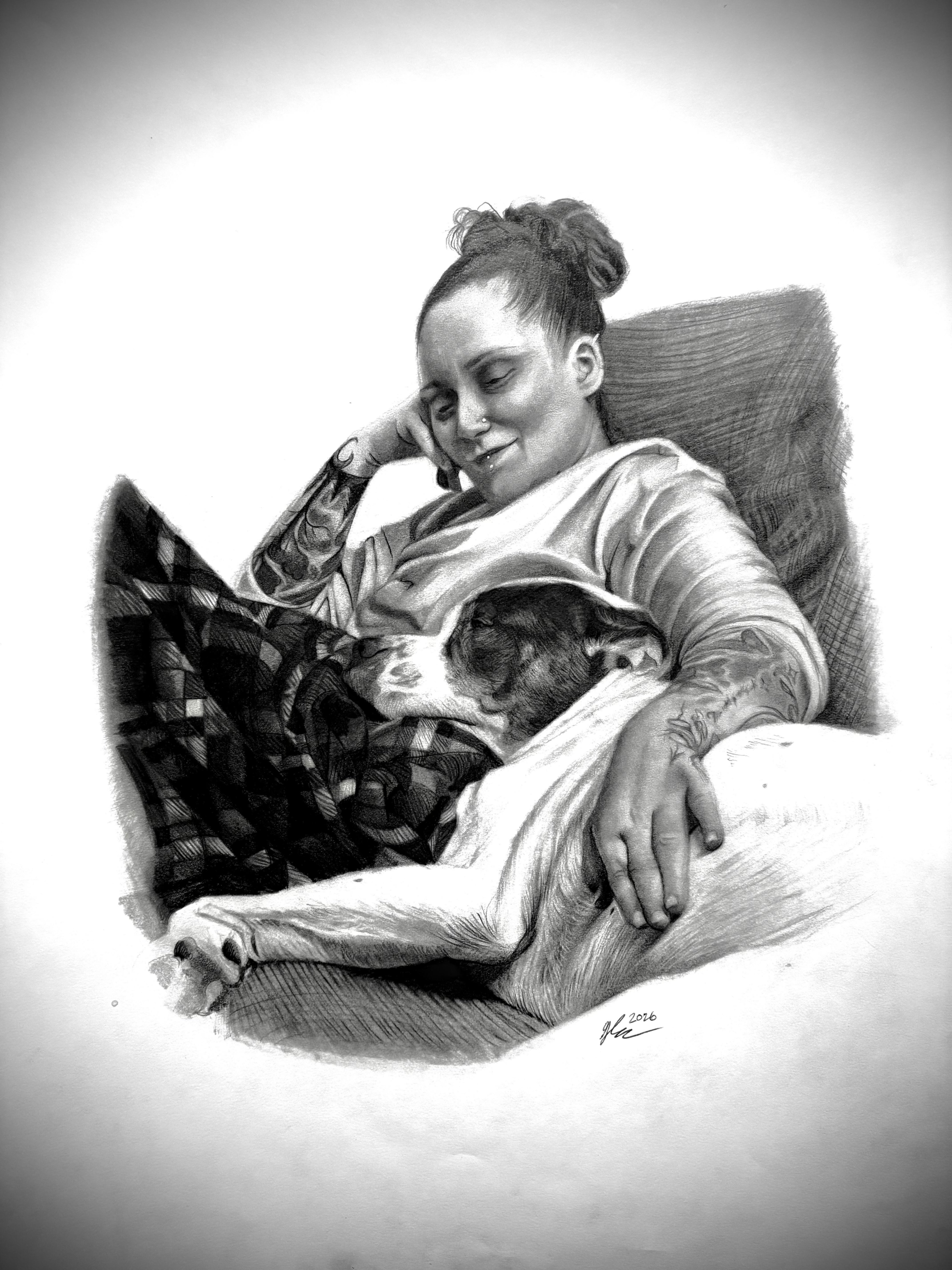 Hand Drawn Portrait