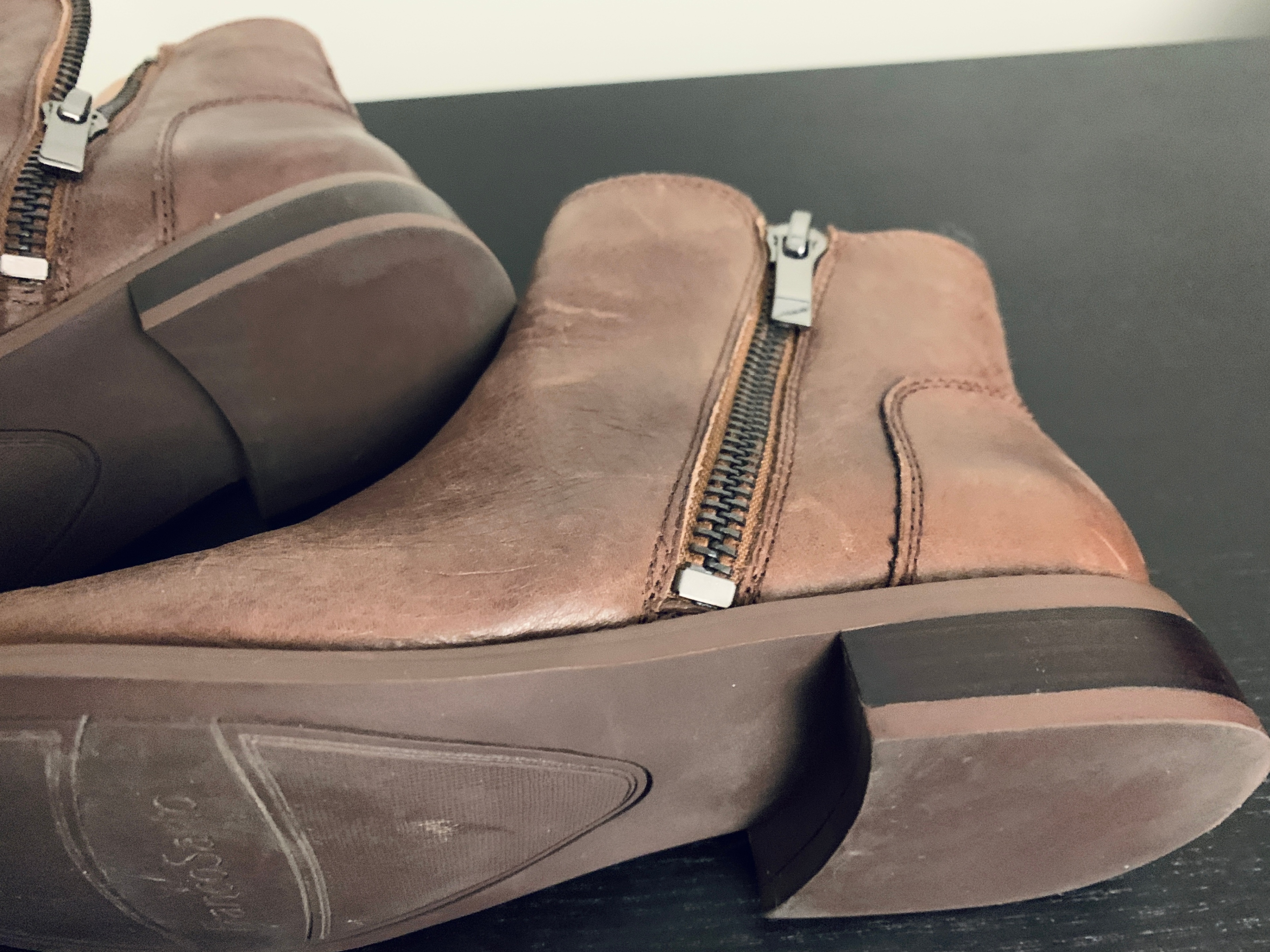 Franco Sarto Womens Ankle Boot with side zippers - photo 3