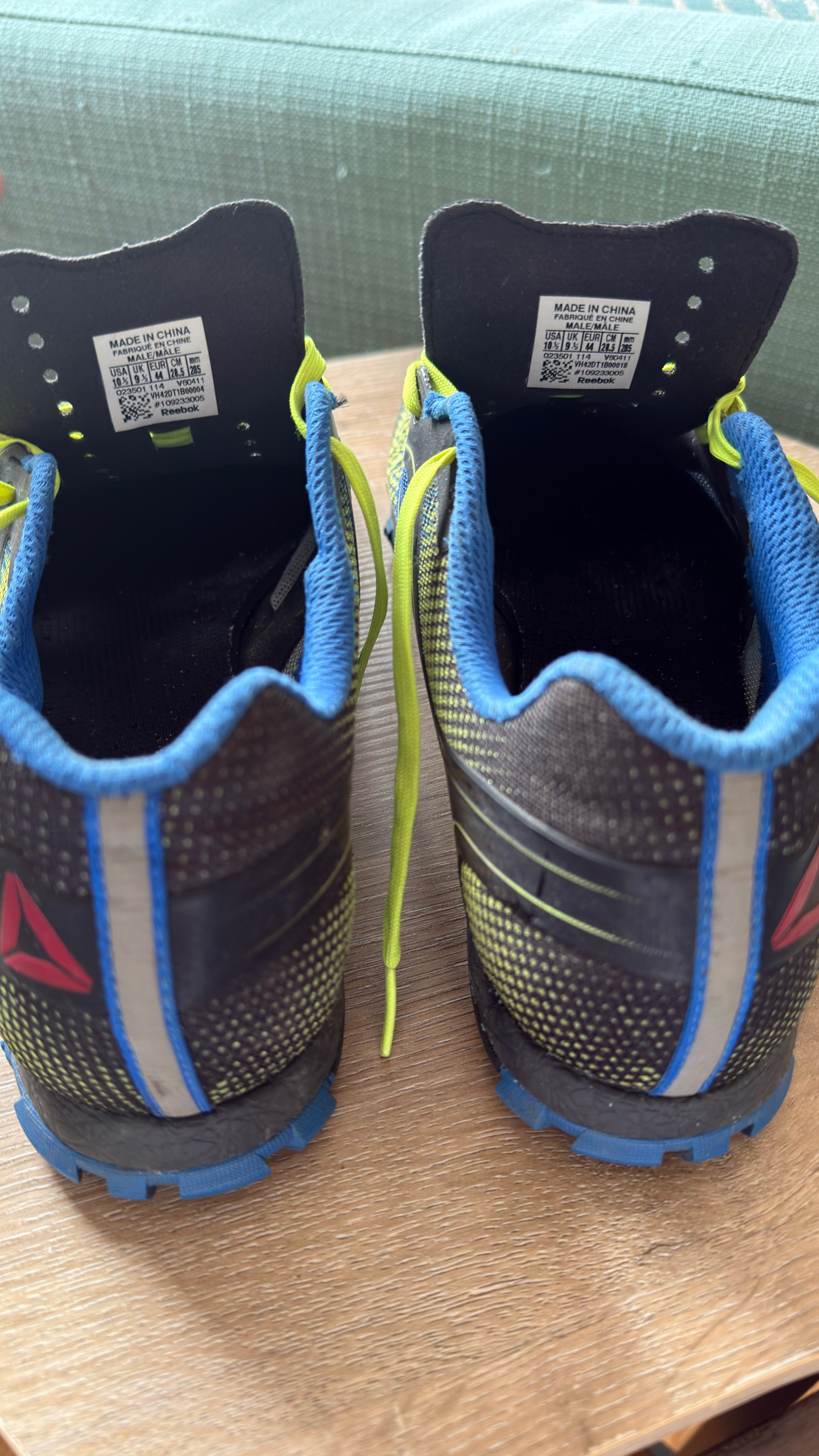Reebok H2O Drain race shoes used once - photo 3