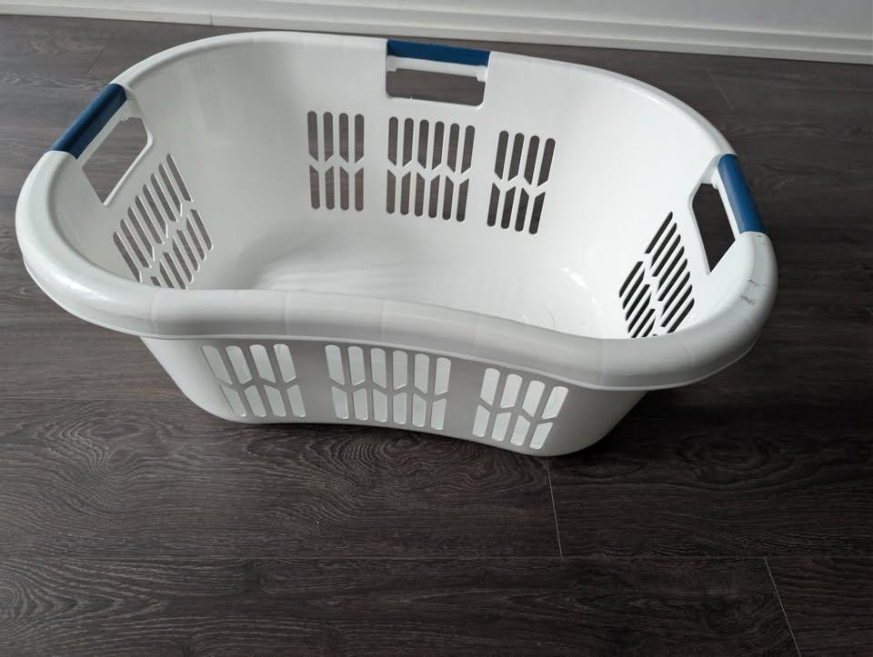 Laundry Basket – 90L XL, White - photo 4