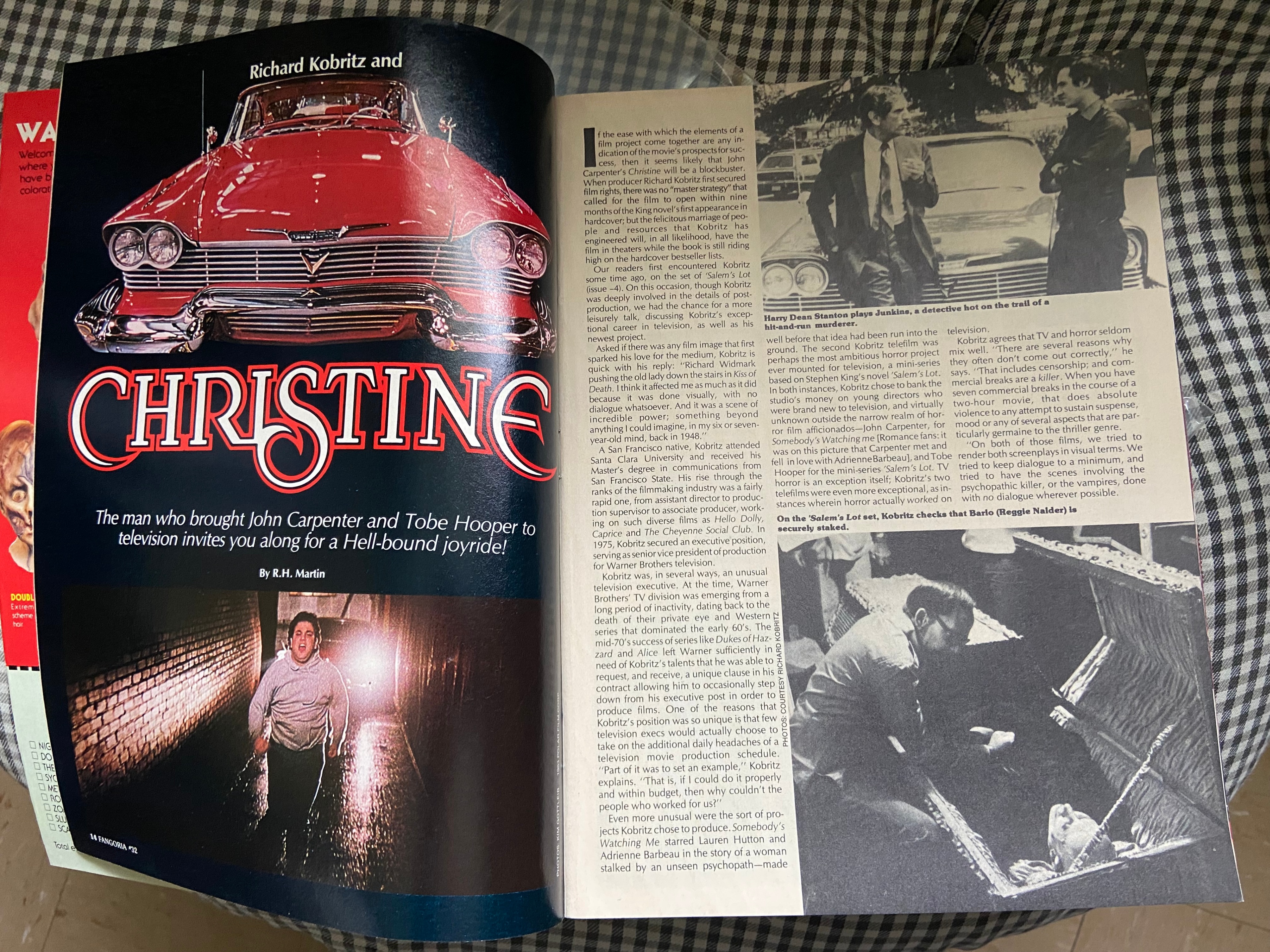 Fangoria # 32 featuring Christine - photo 4