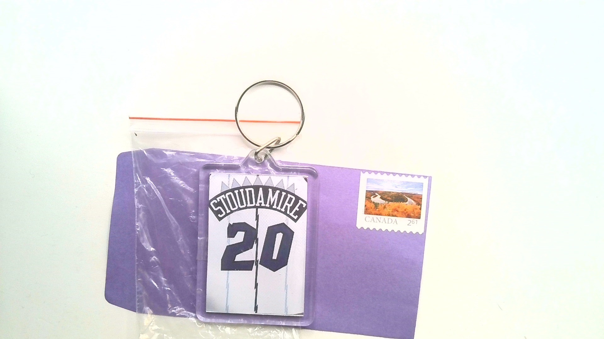 DAMON STOUDAMIRE ( JERSEY KEY CHAIN ) FREE SHIPPING