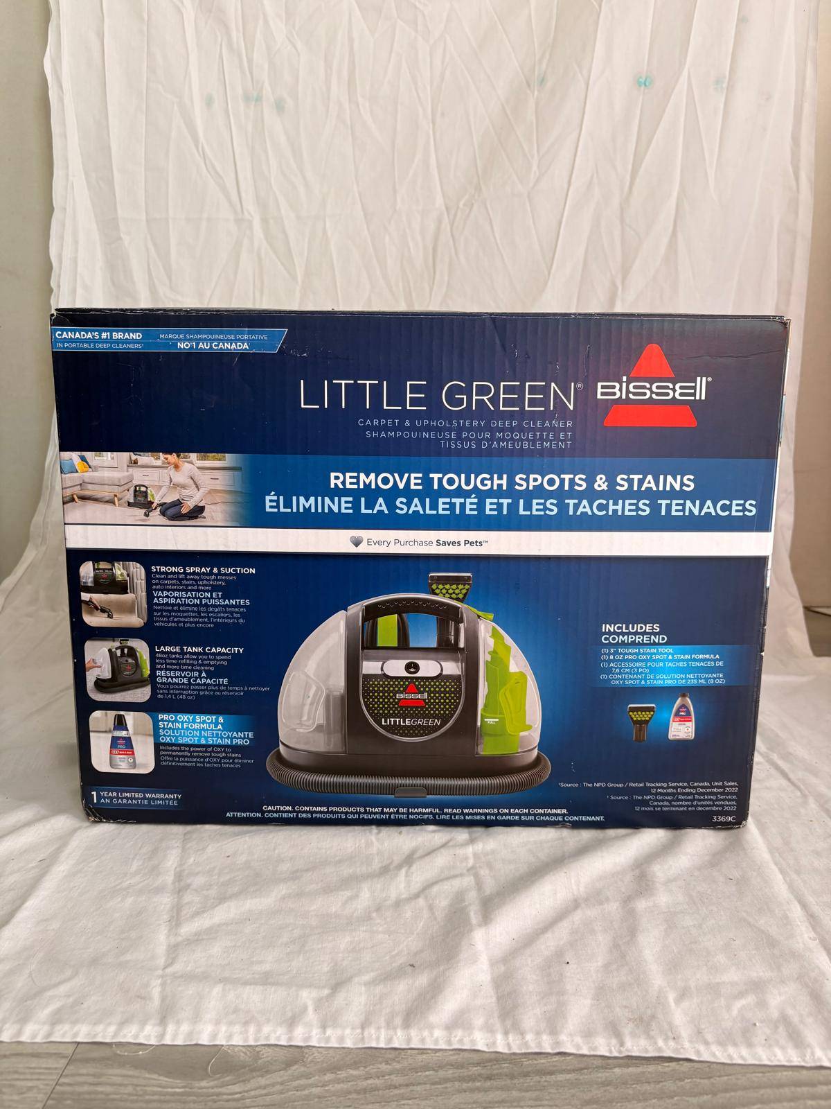 BISSELL Little Green Portable Carpet Cleaner