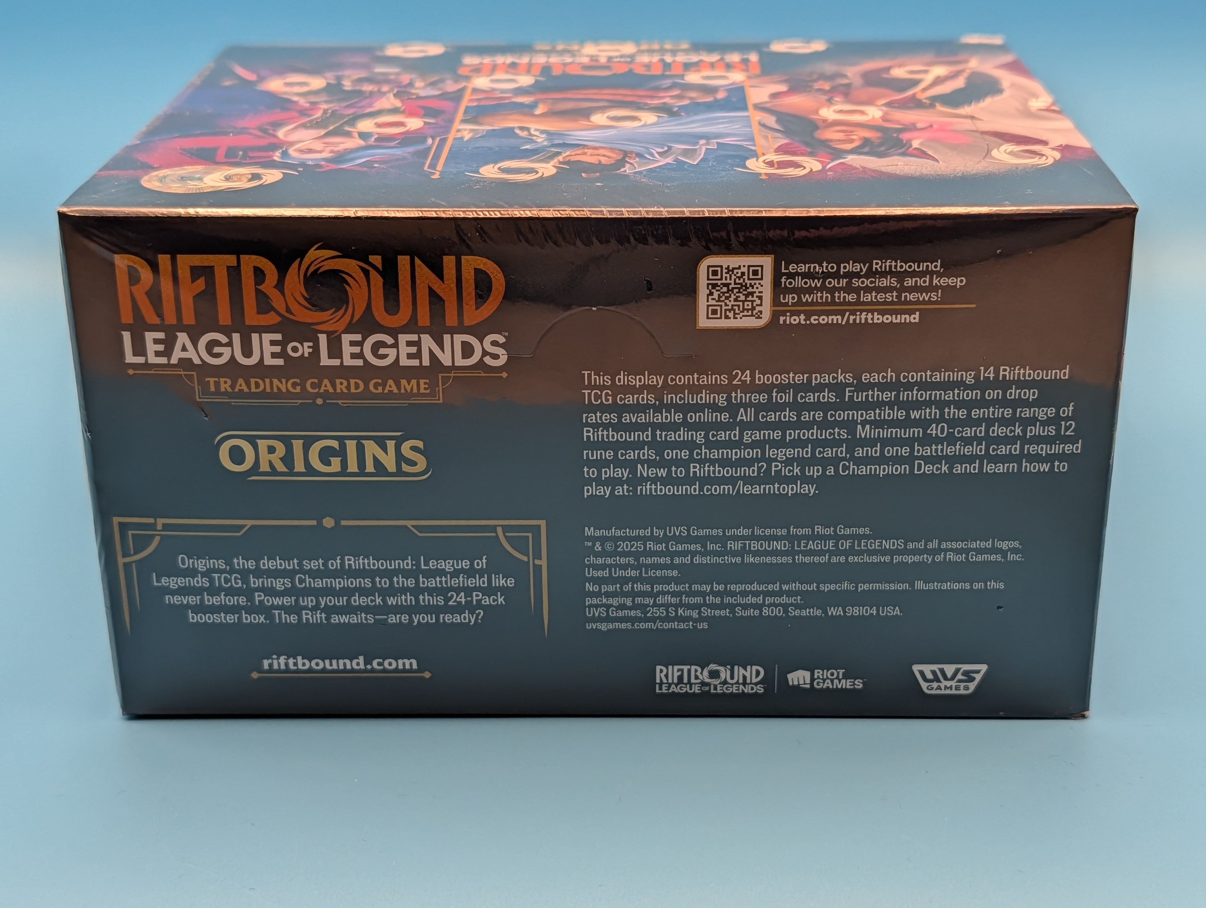 WAVE 1 Riftbound Origins League Of Legends TCG - photo 2