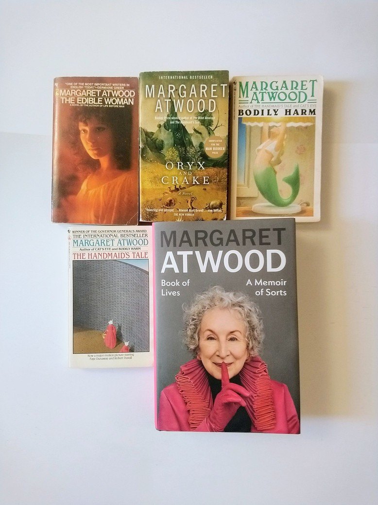 Margaret Atwood books!